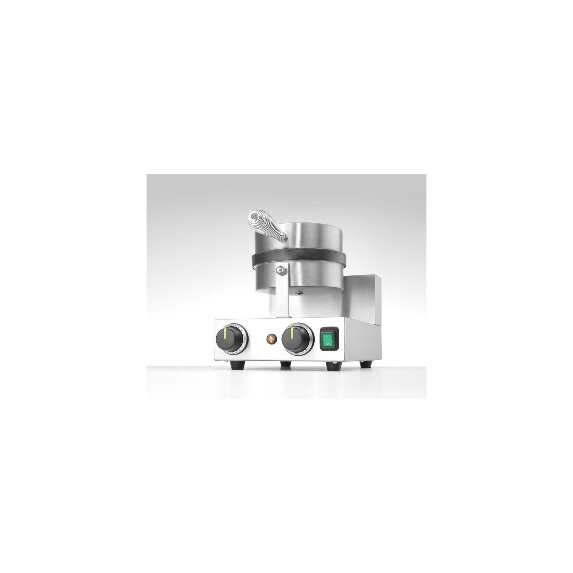 Waffeleisen rund, 230V/1000W, 250x491x(H)285mm
