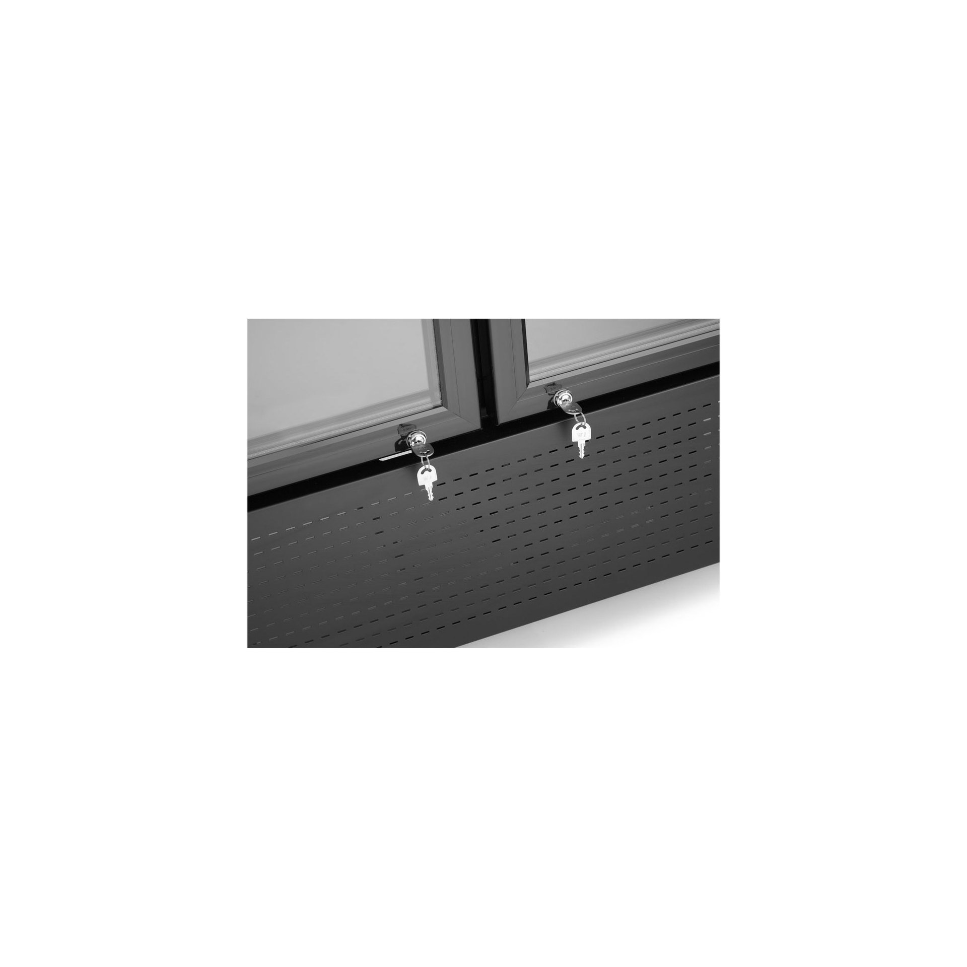Rückwandkühlschrank, 512L, Schwarz Rückwandkühlschrank, 512L, Schwarz