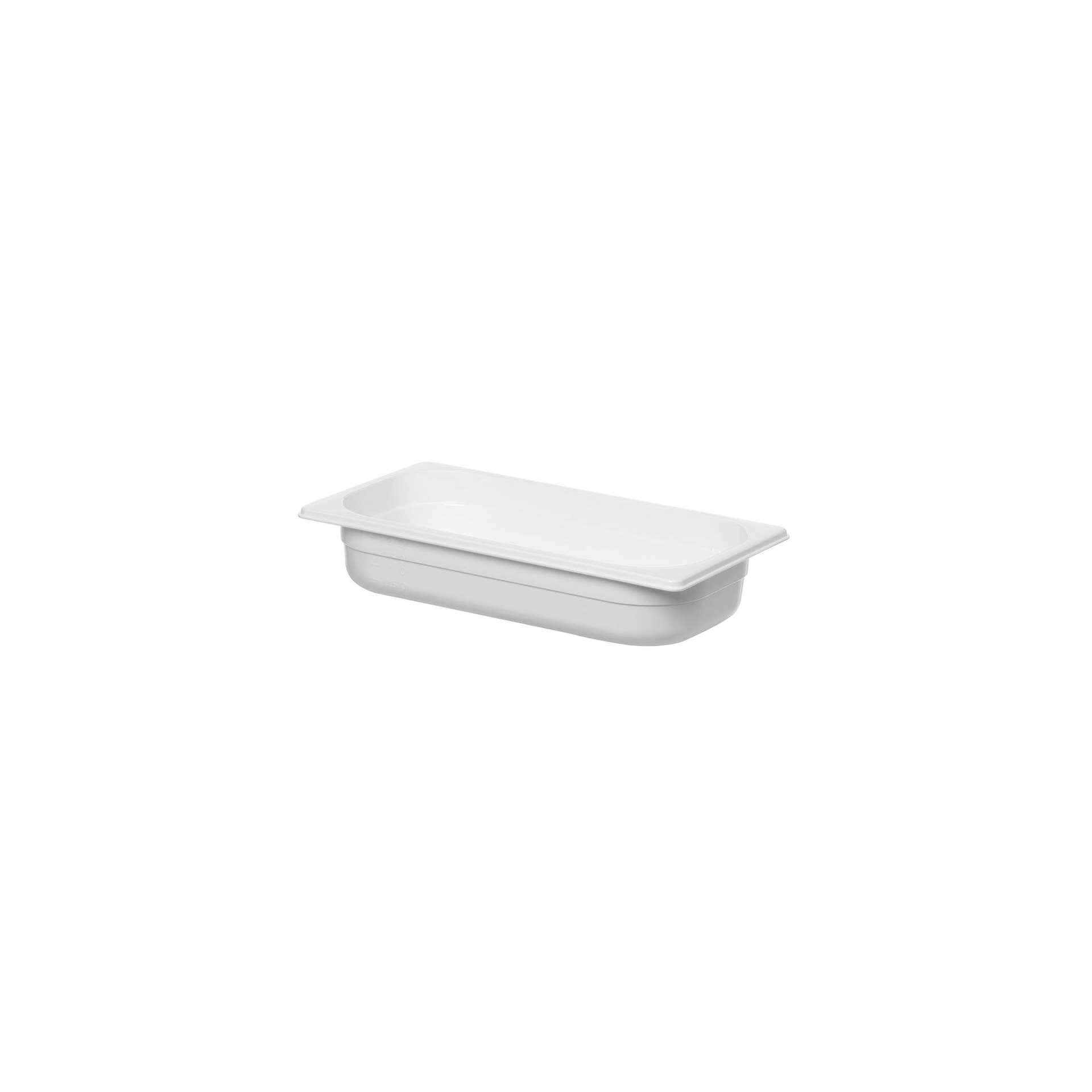 Gastronorm-Behälter 1/3, GN 1/3, 2,5L, Weiß, 325x176x(H)65mm
