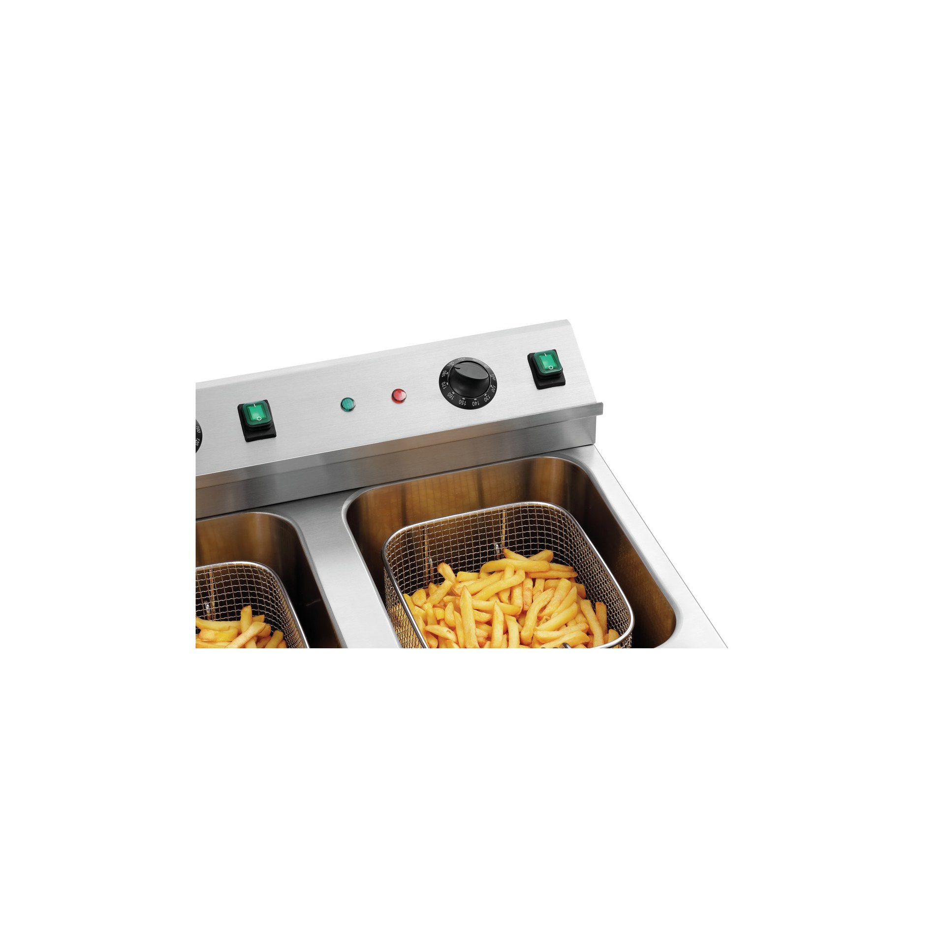 Induktions-Fritteuse 2x8L Plus Induktions-Fritteuse 2x8L Plus