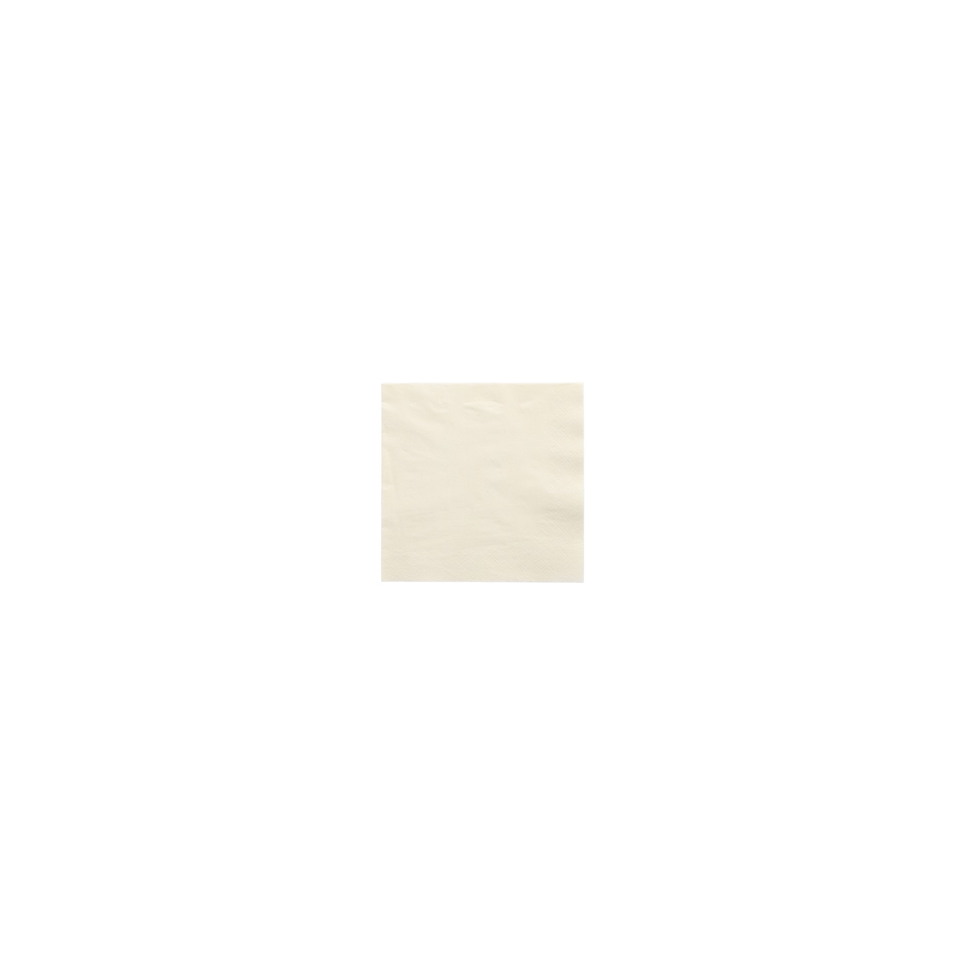 Servietten, 3-lagig 1/4-Falz 33 cm x 33 cm creme Servietten, 3-lagig 1/4-Falz 33 cm x 33 cm creme
