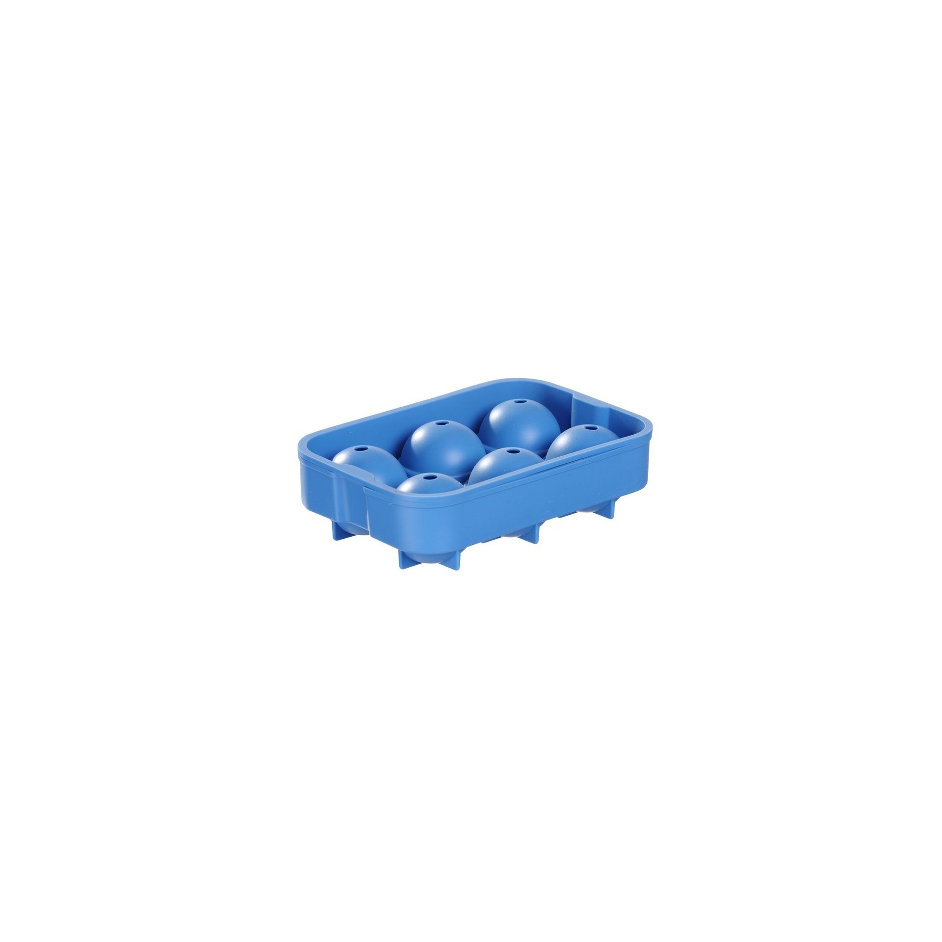 Eiswürfelform, kugelförmig, BarUp, Blau, 180x125x(H)50mm Eiswürfelform, kugelförmig, BarUp, Blau, 180x125x(H)50mm