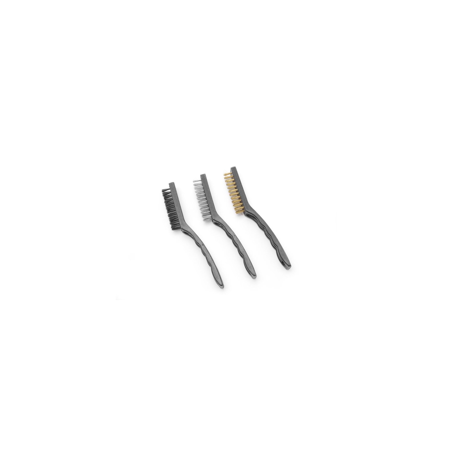 Drahtbürsten-Set, schmal - 3 Stk., 3 Stk., (L)230mm Drahtbürsten-Set, schmal - 3 Stk., 3 Stk., (L)230mm