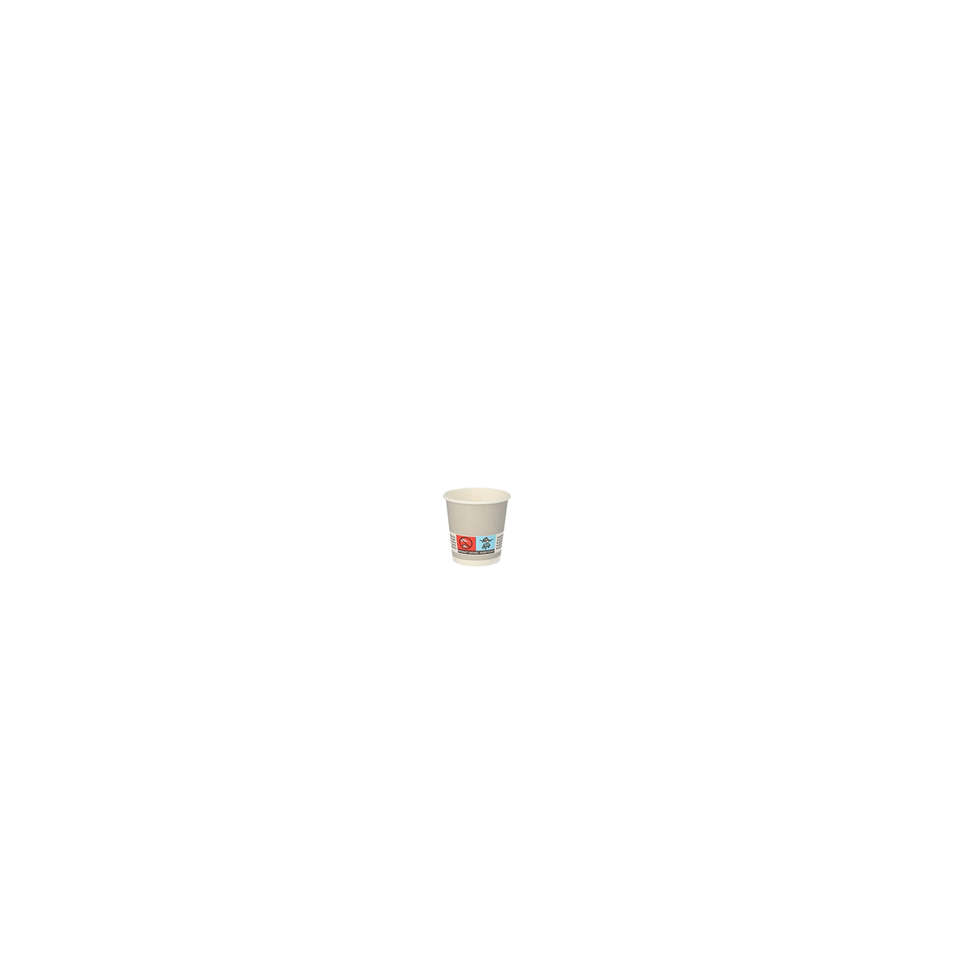 Trinkbecher, Pappe 5 cl Ø 5 cm · 5 cm silber "Shot" Trinkbecher, Pappe 5 cl Ø 5 cm · 5 cm silber "Shot"