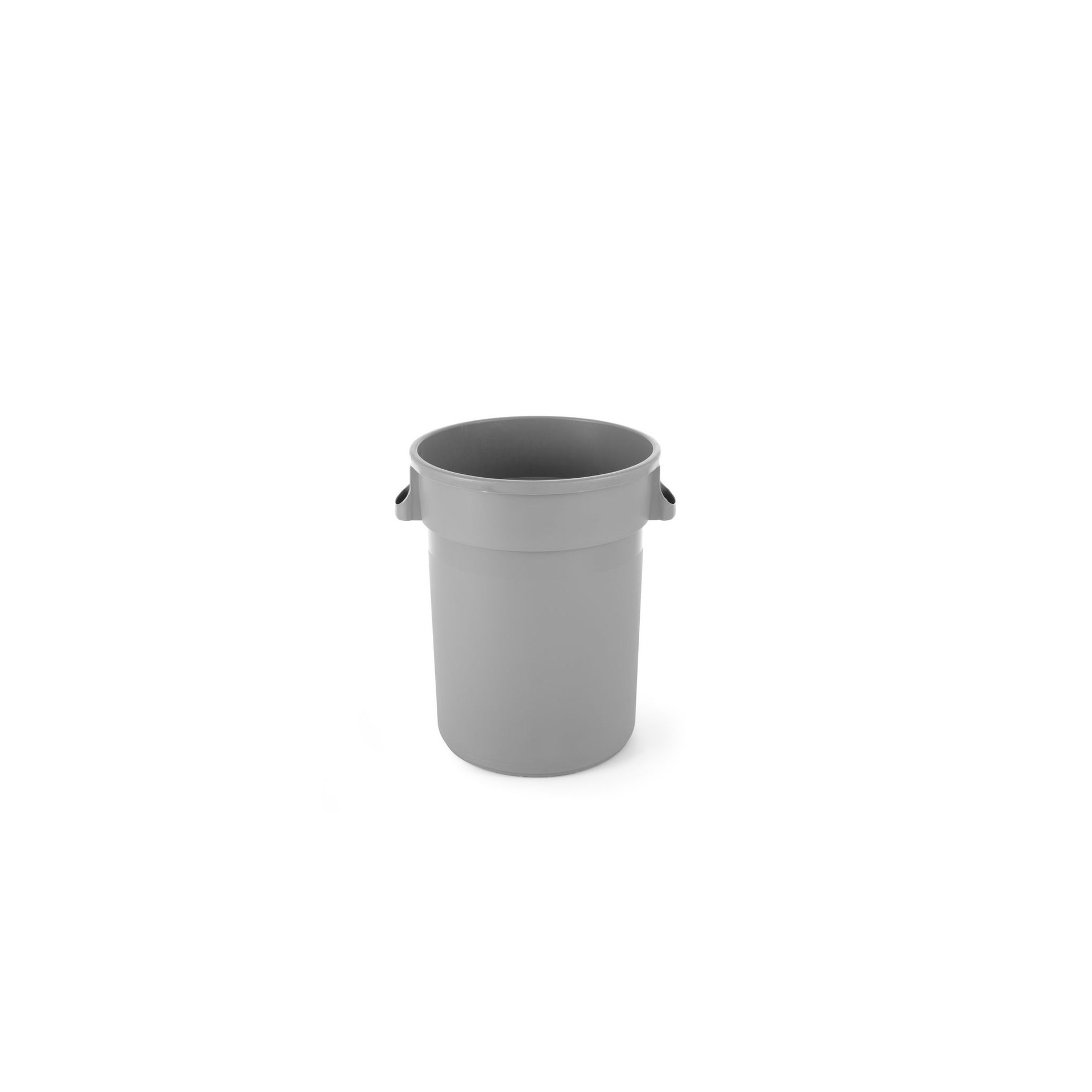 Abfalleimer rund, AmerBox, 120L, Hellgrau, ⌀550x(H)690mm