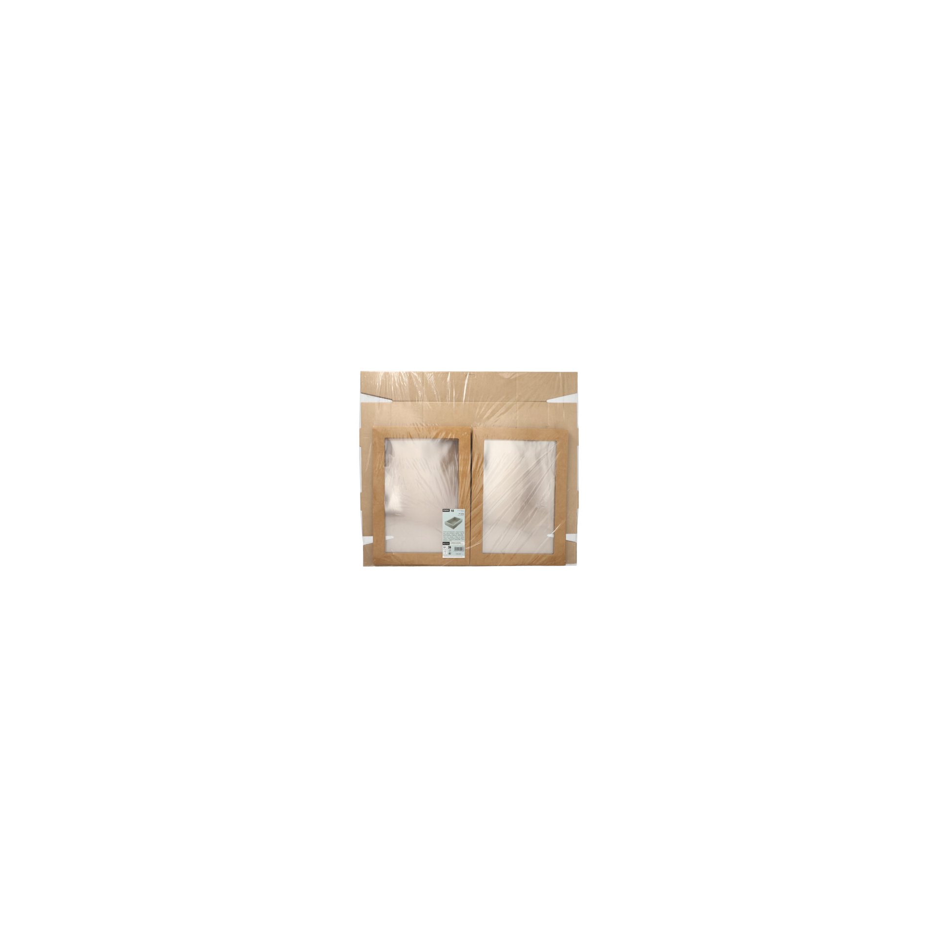 Transport- und Catering-Kartons, Pappe eckig 8 cm x 25,2 cm x 35,9 cm braun Transport- und Catering-Kartons, Pappe eckig 8 cm x 25,2 cm x 35,9 cm braun