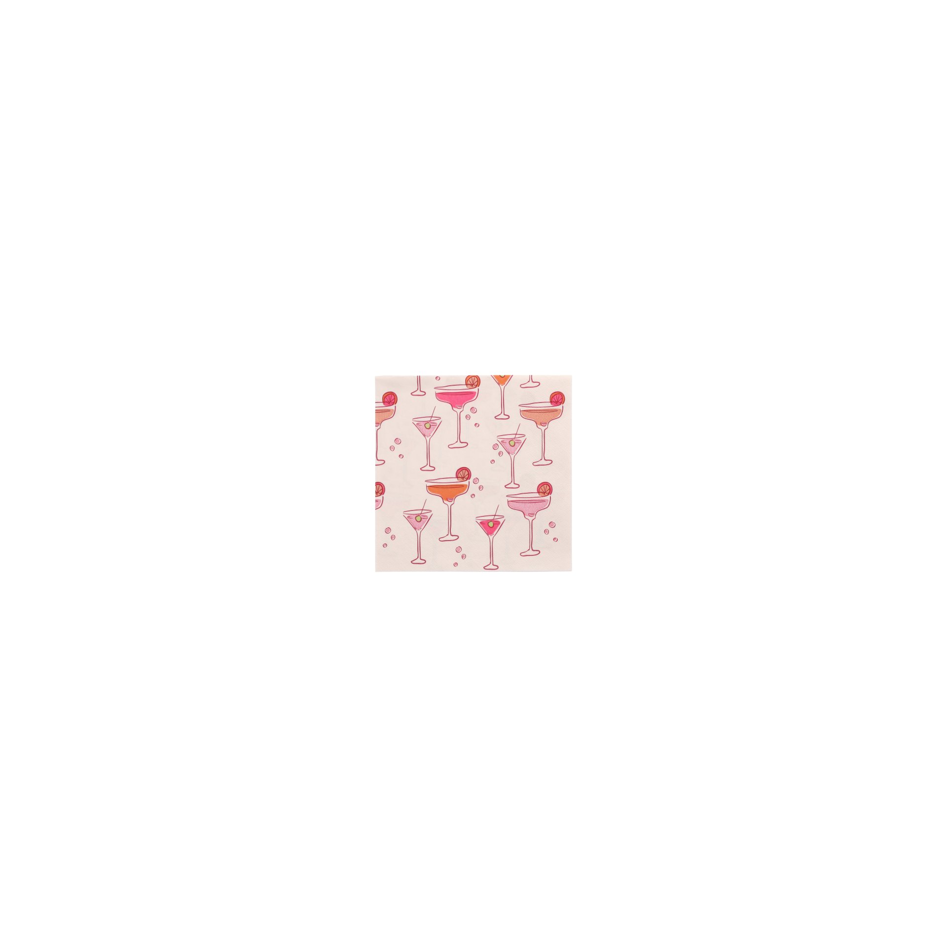 Servietten, 3-lagig 1/4-Falz 33 cm x 33 cm "Aperitifs" Servietten, 3-lagig 1/4-Falz 33 cm x 33 cm "Aperitifs"