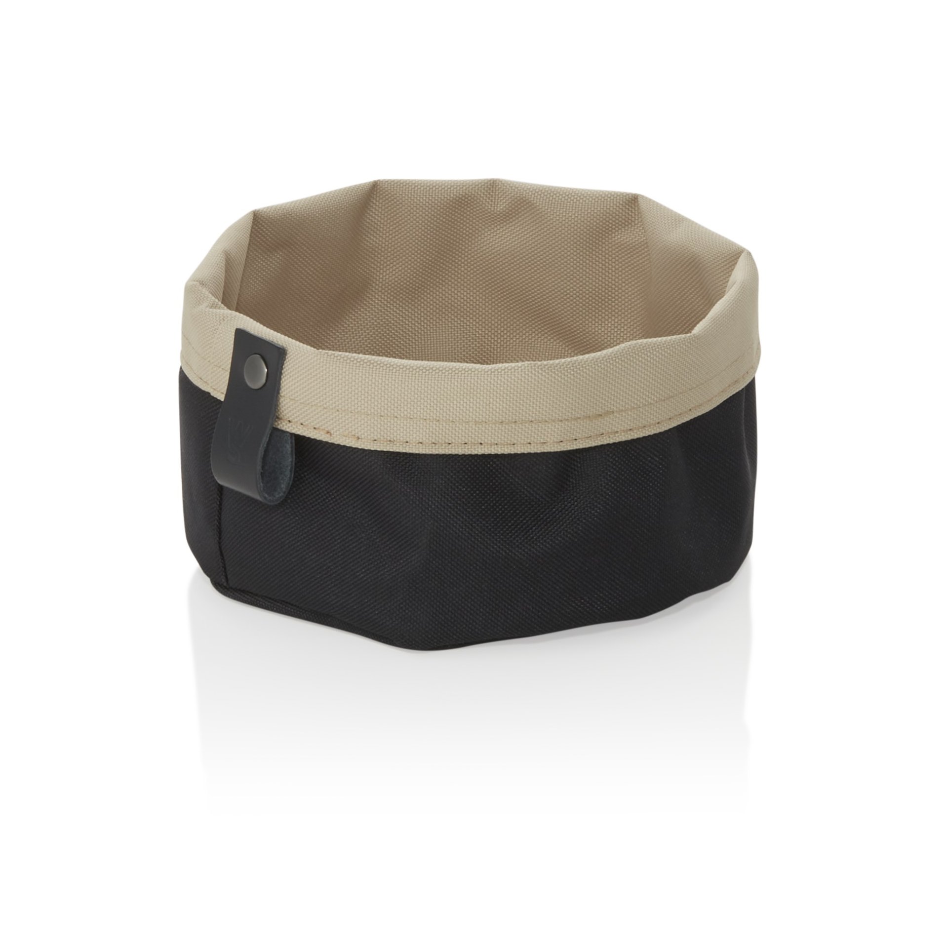 Brottasche FLIP TETRON, Ø 17 cm, Höhe 11 cm, light grey/light khaki, Tetron Brottasche FLIP TETRON, Ø 17 cm, Höhe 11 cm, light grey/light khaki, Tetron