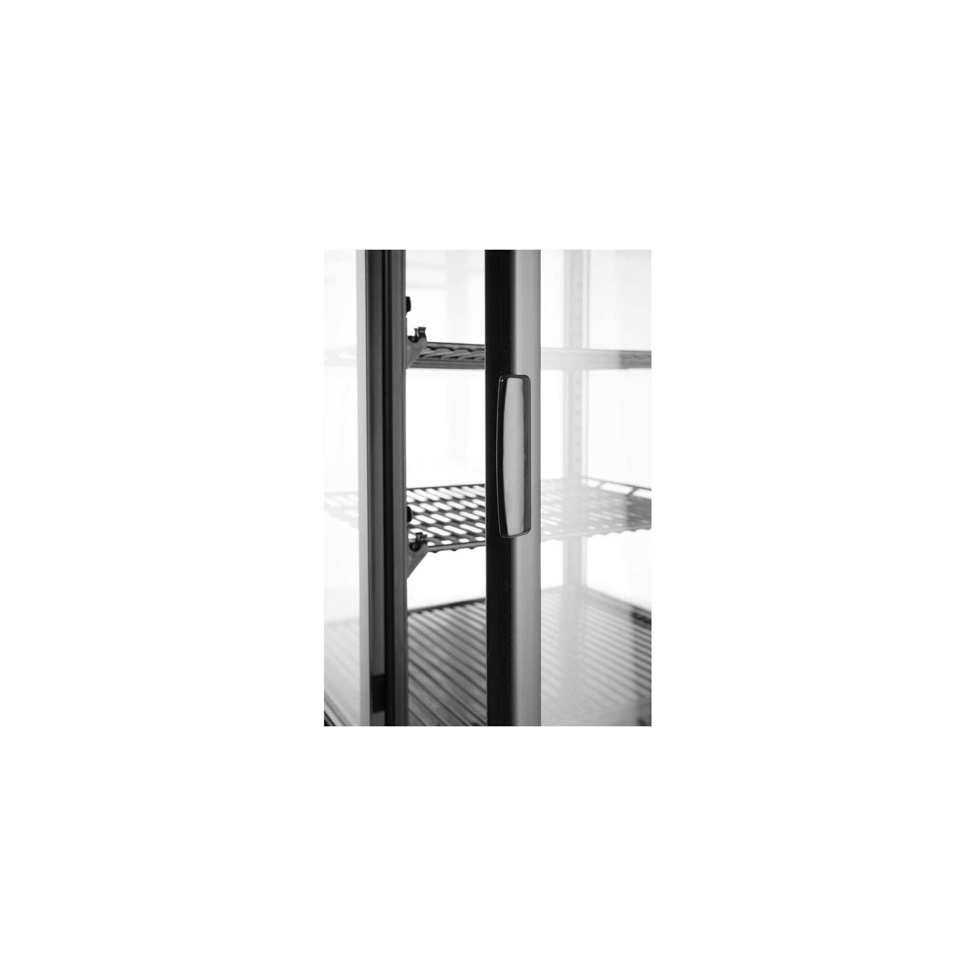 Aufsatz-Kühlvitrine 68L, Schwarz Aufsatz-Kühlvitrine 68L, Schwarz