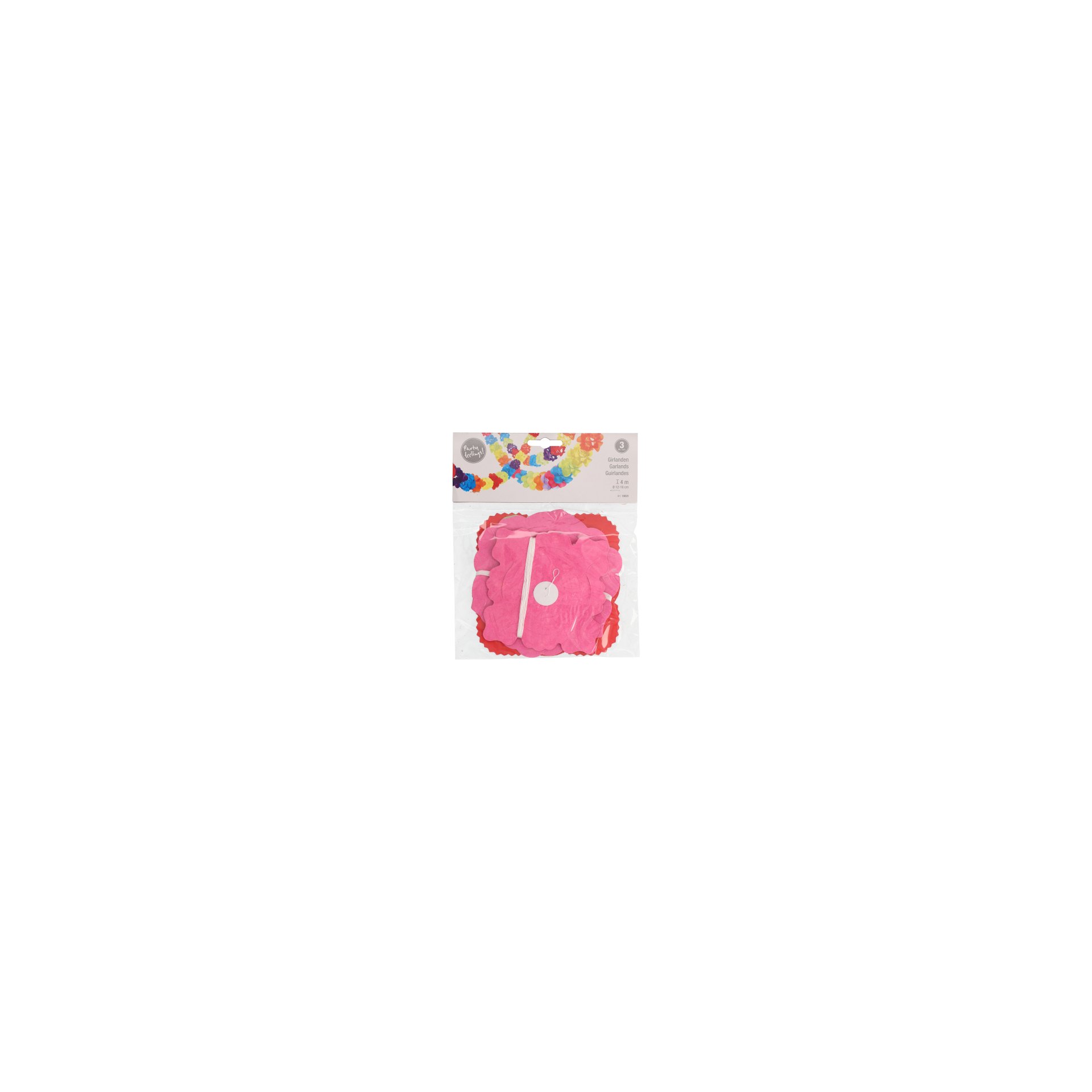 Girlanden, Papier 4 m Girlanden, Papier 4 m