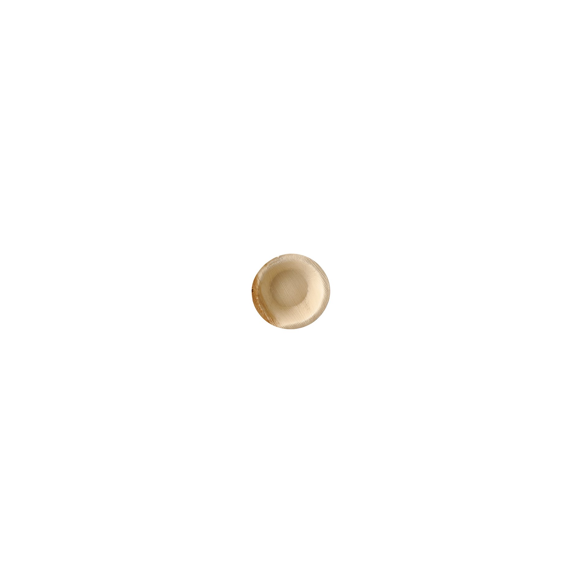 Schalen, Palmblatt "pure" rund 100 ml Ø 10 cm · 3 cm