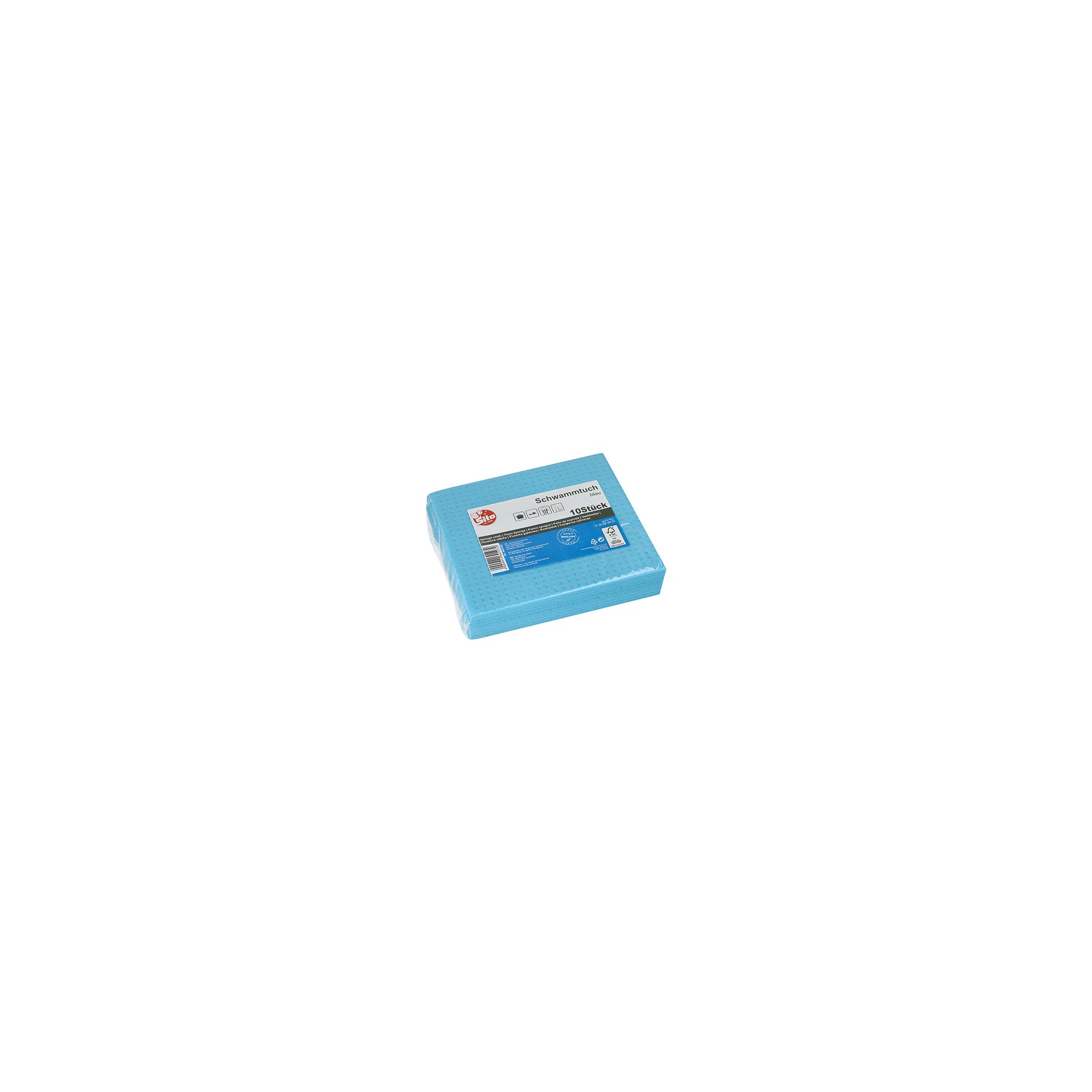 Schwammtücher 20 cm x 18 cm blau Schwammtücher 20 cm x 18 cm blau