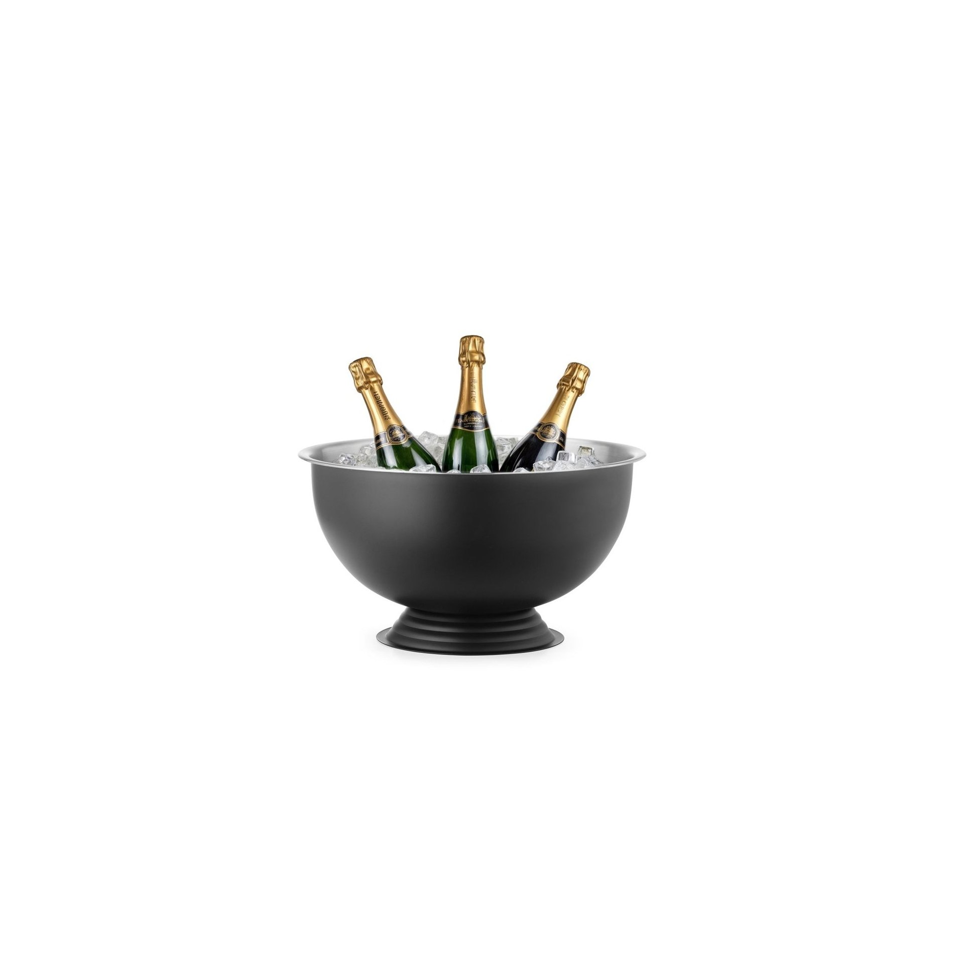 Champagner-Kühler, BarUp, 13L, Schwarz, ⌀393x(H)214mm