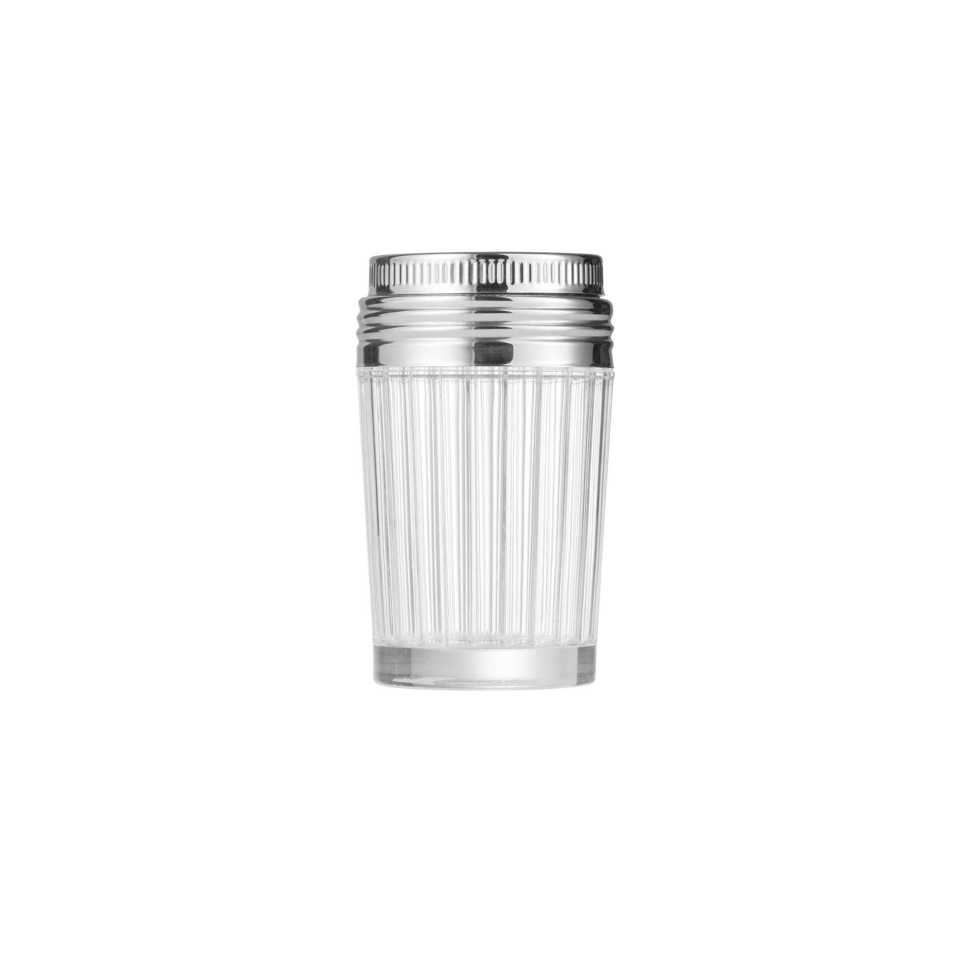 Multi-Streuer, Ø 7 cm, Höhe 11,5 cm, Glas