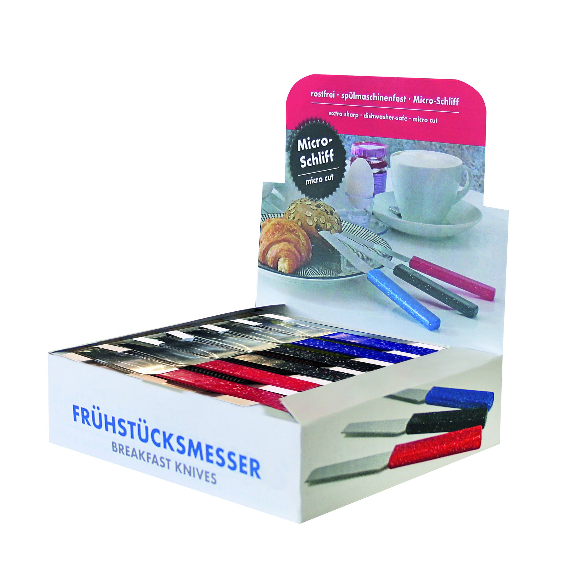 Thekendisplay Frühstücksmesser, 30 Messer/Display Thekendisplay Frühstücksmesser, 30 Messer/Display