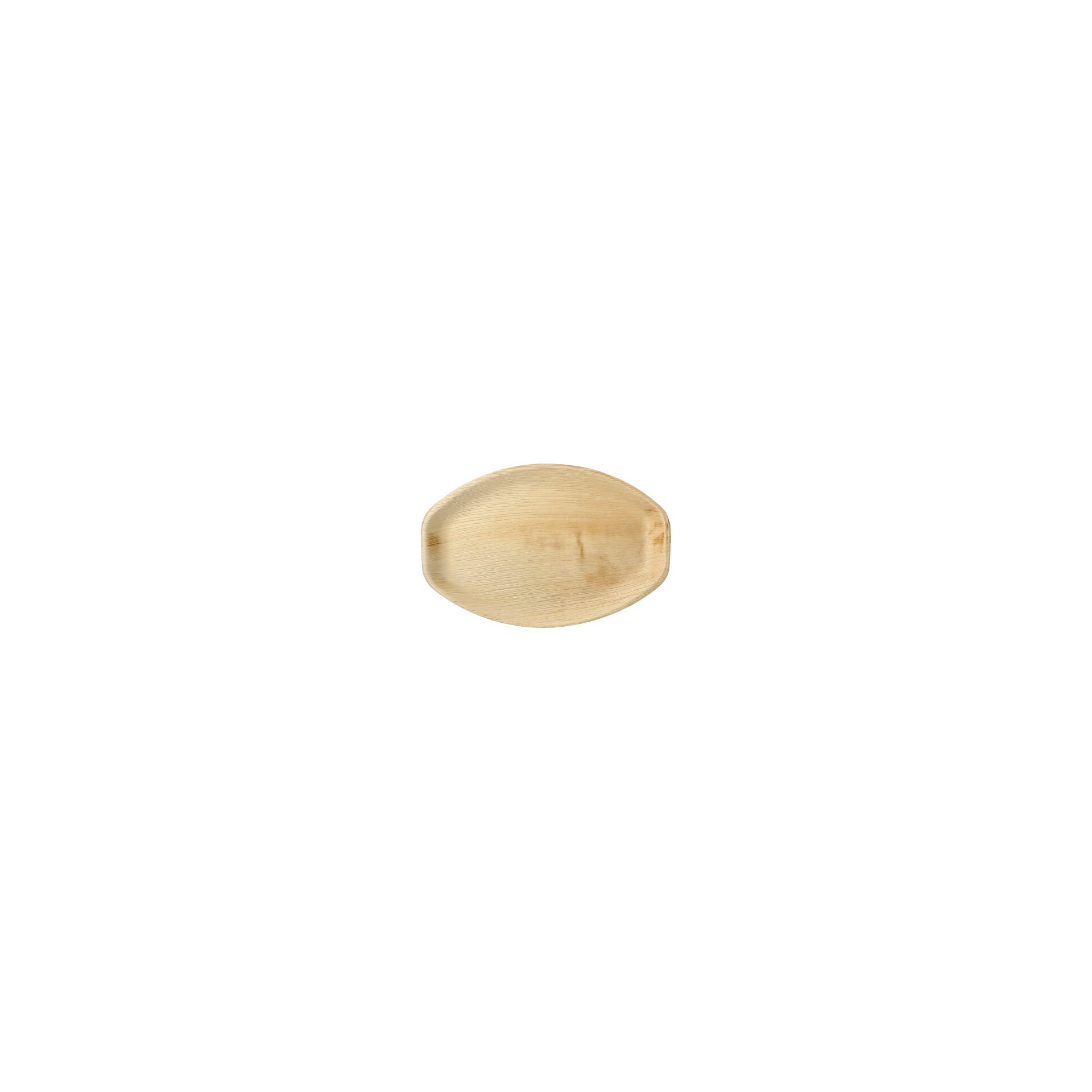 Tabletts, Palmblatt "pure" oval 3 cm x 37 cm x 25 cm natur