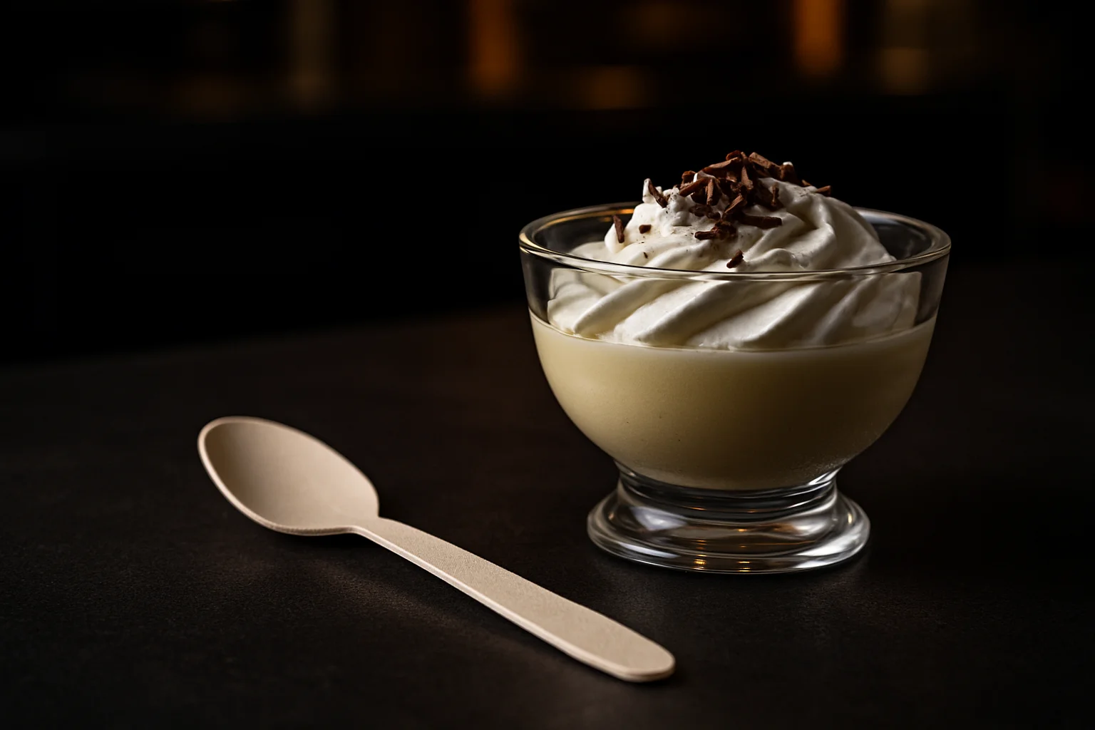 Einweglöffel und Göffel für Desserts, Suppen und Streetfood