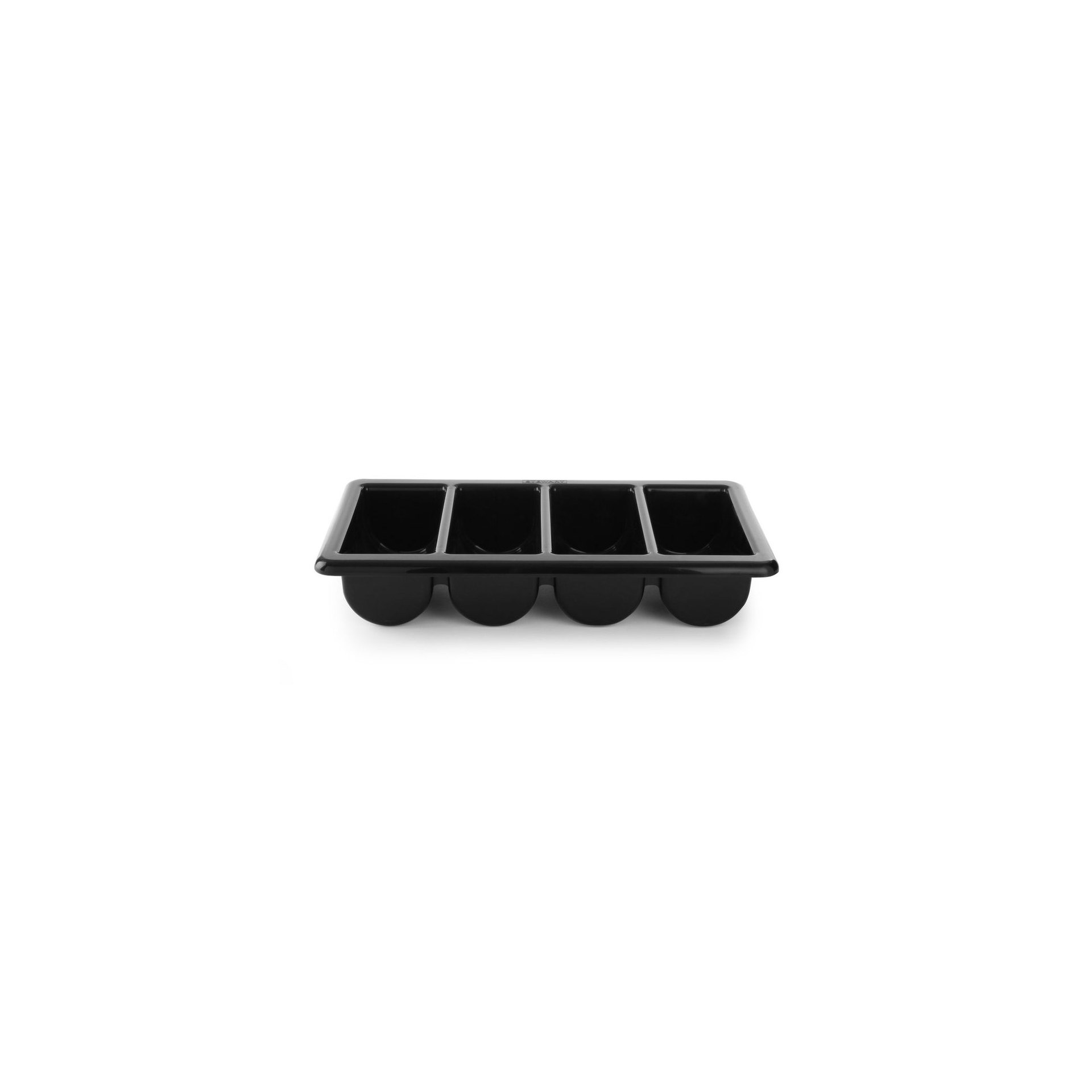Besteckbehälter, Schwarz, 530x325x(H)100mm Besteckbehälter, Schwarz, 530x325x(H)100mm