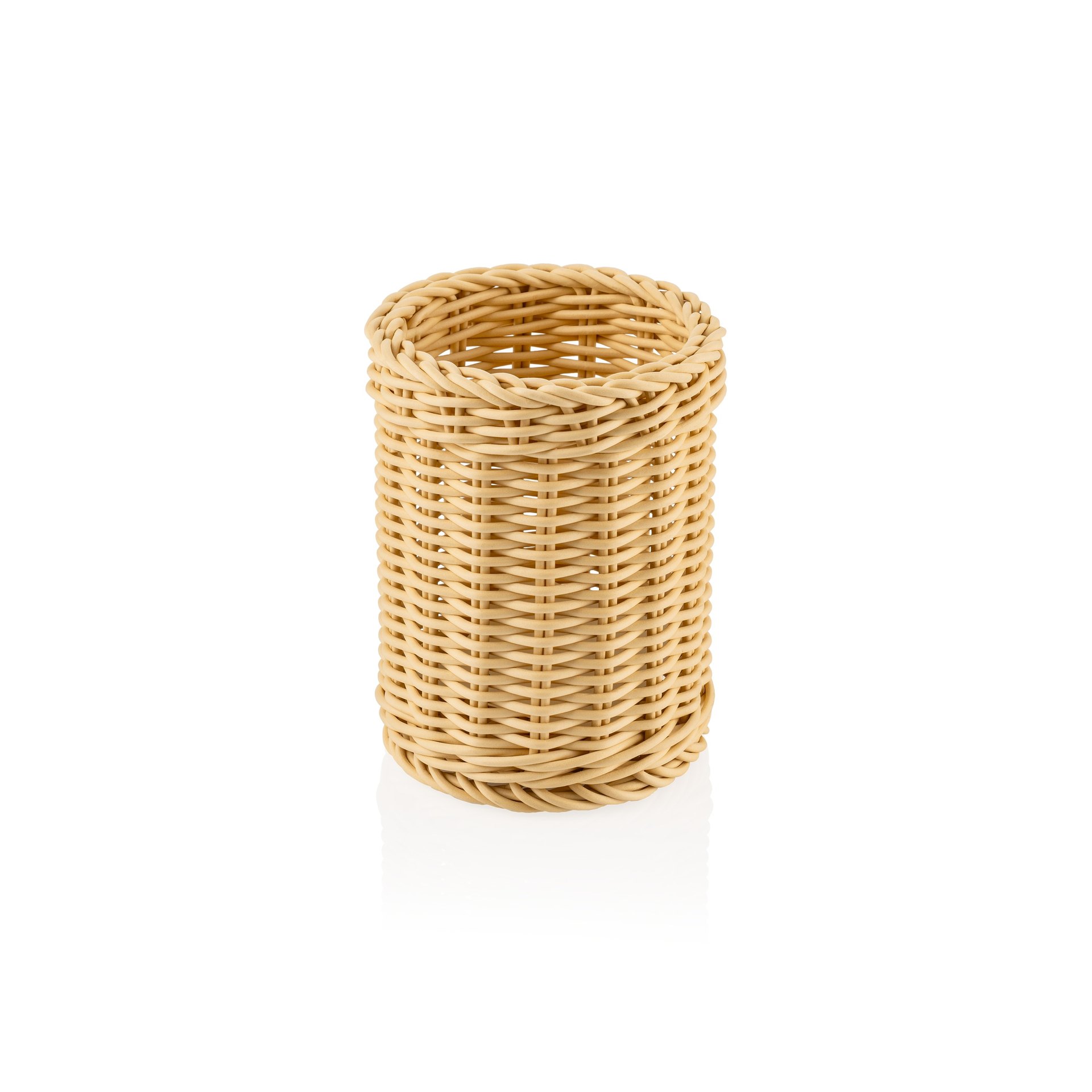 Besteckkorb Ø 12 cm, (H) 15 cm, hellbeige Besteckkorb Ø 12 cm, (H) 15 cm, hellbeige
