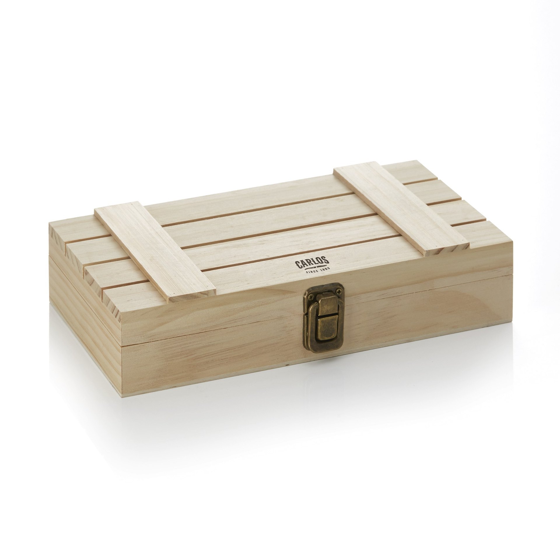 Steakmesserbox CARLOS, mit 6 Messern, 23 cm, Kiefernholz Steakmesserbox CARLOS, mit 6 Messern, 23 cm, Kiefernholz