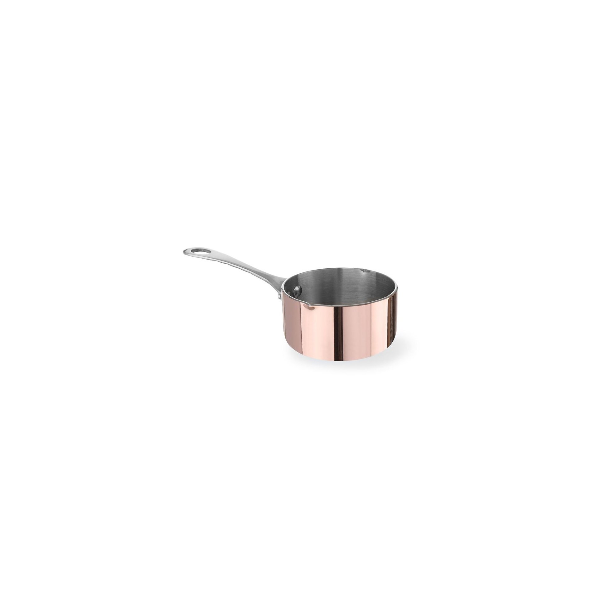 Miniatur-Kasserolle mit Ausgießer, 0,26L, ⌀85x(H)50mm