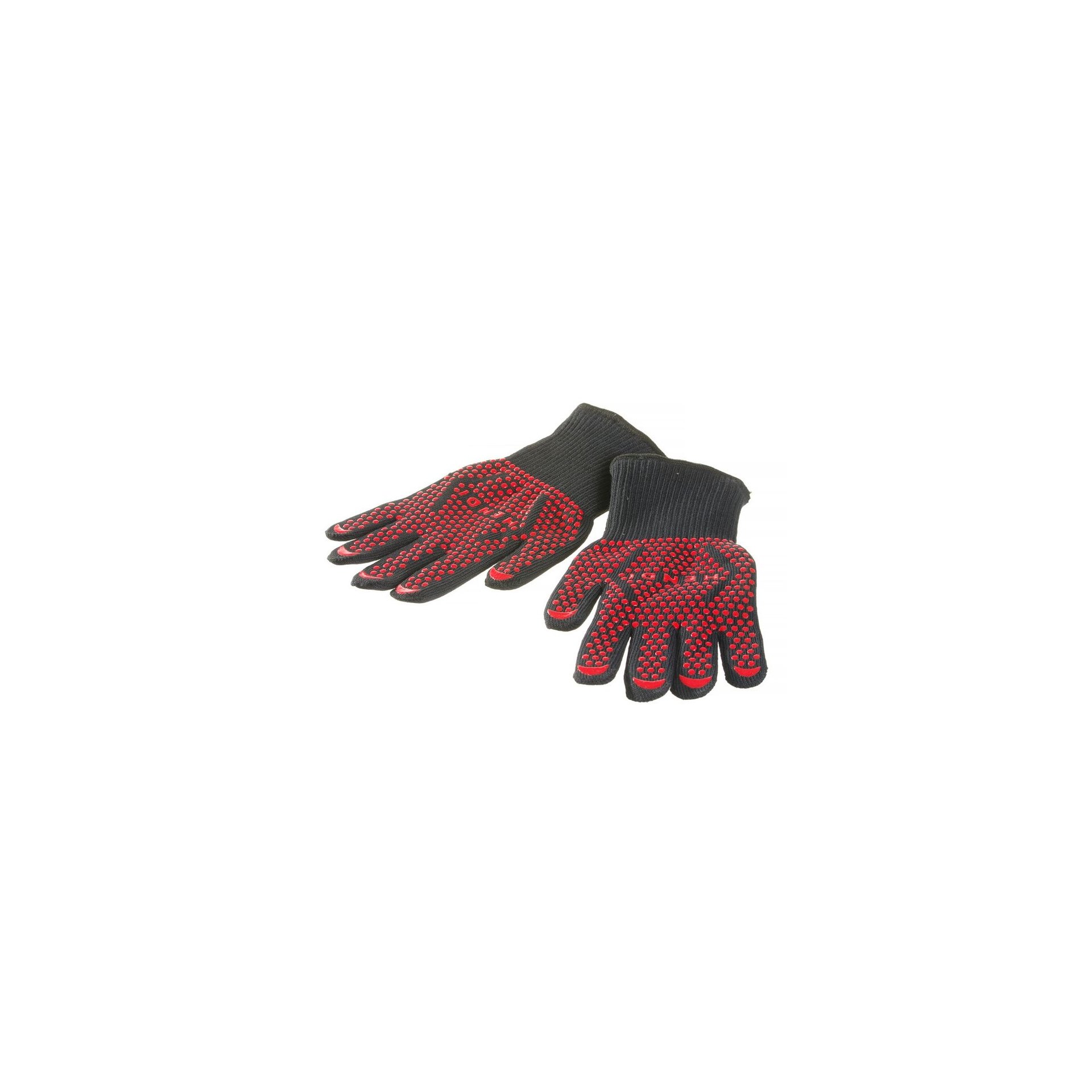 Grillhandschuhe hitzebeständig – 2 Stück, 2 Stk., (L)300mm