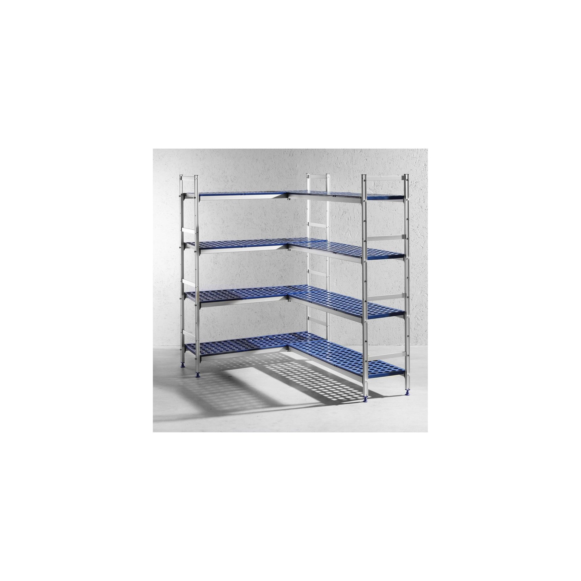 Aluminium-Aufbewahrungsregal , 1280x405x(H)1685mm