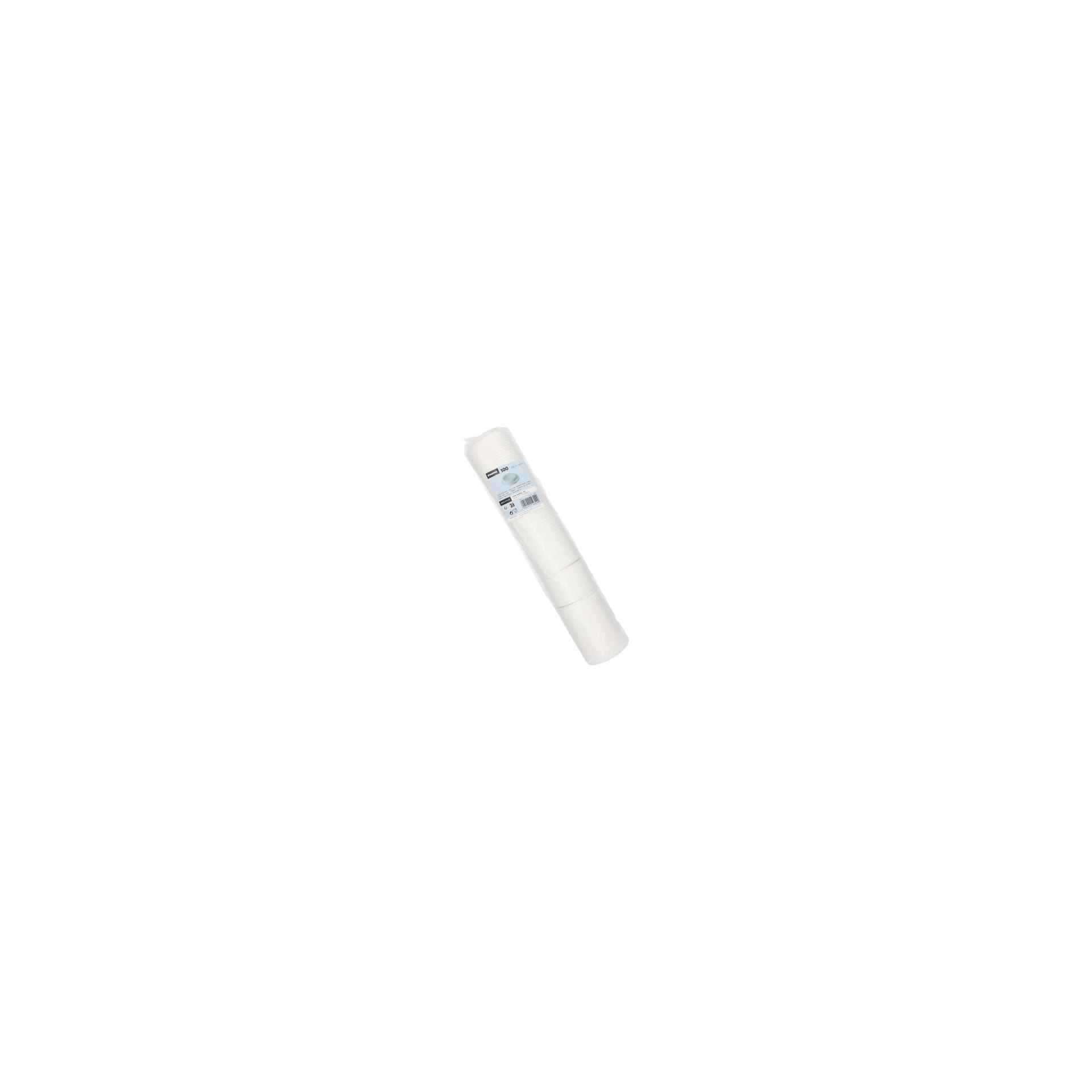 Dom-Deckel, PS "To Go" rund Ø 8 cm · 2,4 cm weiss