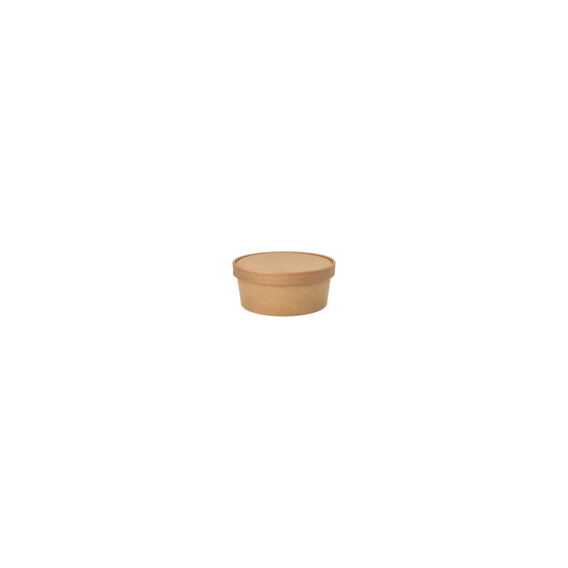 Salatschalen, Pappe rund 750 ml Ø 15 cm · 6 cm braun Salatschalen, Pappe rund 750 ml Ø 15 cm · 6 cm braun