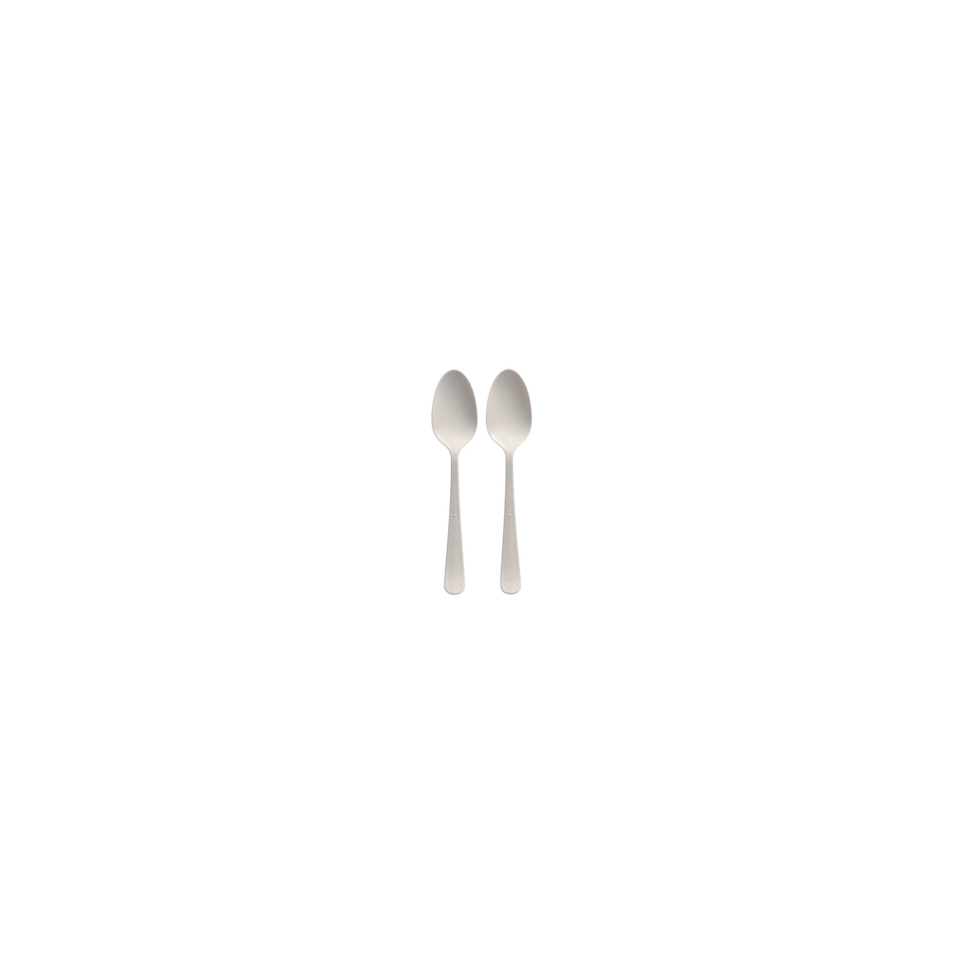 "Circulware" Mehrweg-Löffel PP-MF 19 cm weiss "Gaia" extra stabil