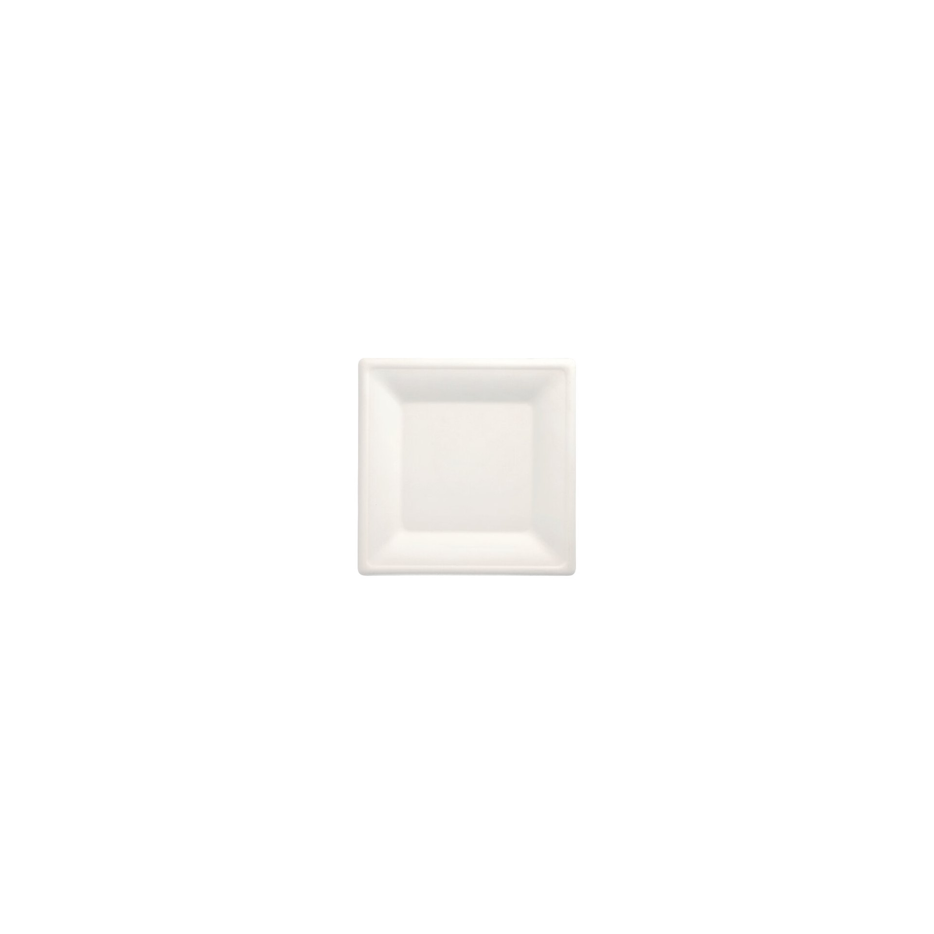 Teller, Zuckerrohr "pure" eckig 26 cm x 26 cm weiss