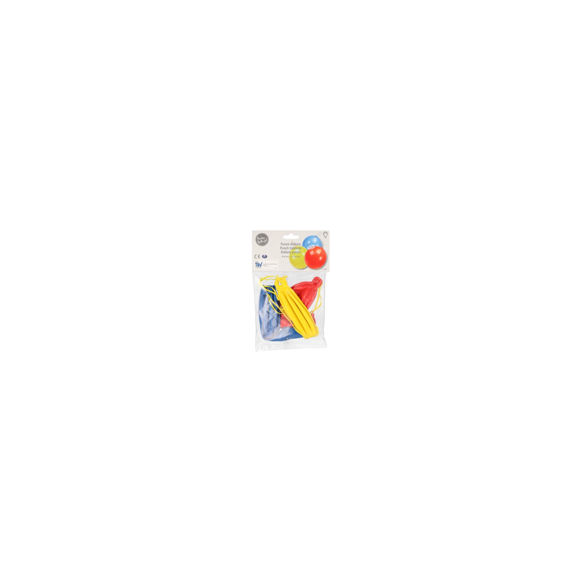 Punch Ballons Ø 40 cm farbig sortiert Punch Ballons Ø 40 cm farbig sortiert
