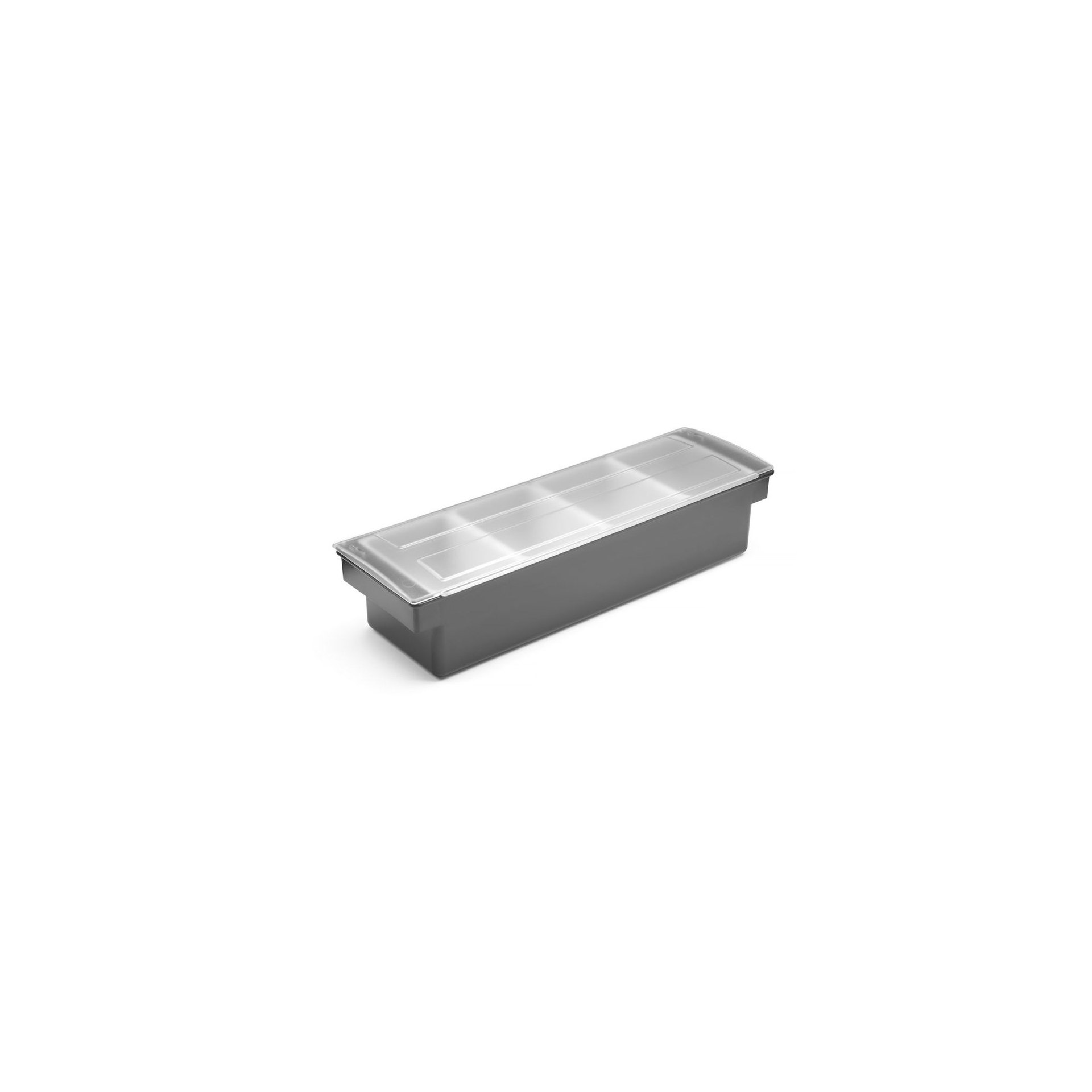 Zutatenbehälter – 4 Fächer, BarUp, 480x150x(H)100mm Zutatenbehälter – 4 Fächer, BarUp, 480x150x(H)100mm