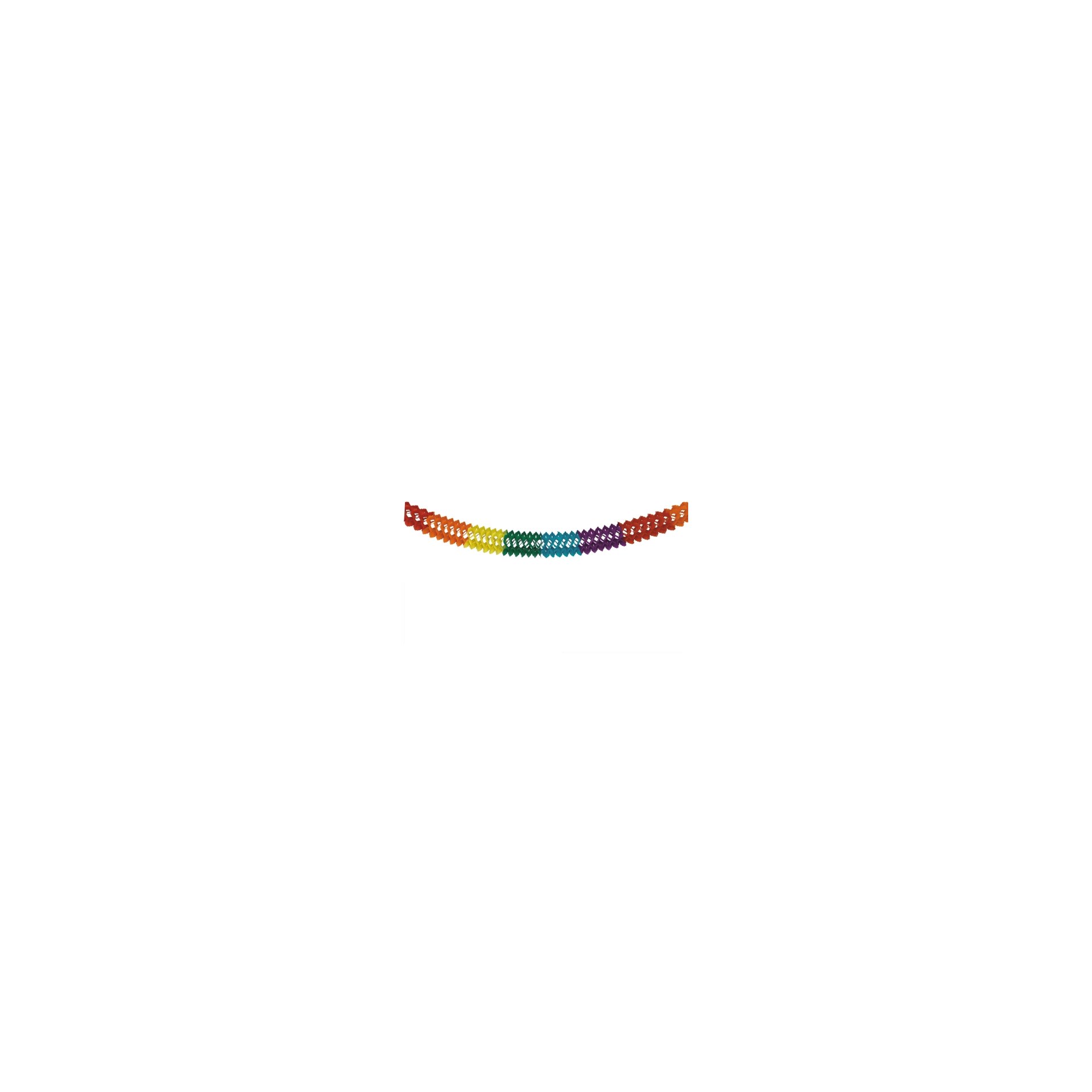Girlande, Papier Ø 16 cm · 6 m "Rainbow" Girlande, Papier Ø 16 cm · 6 m "Rainbow"