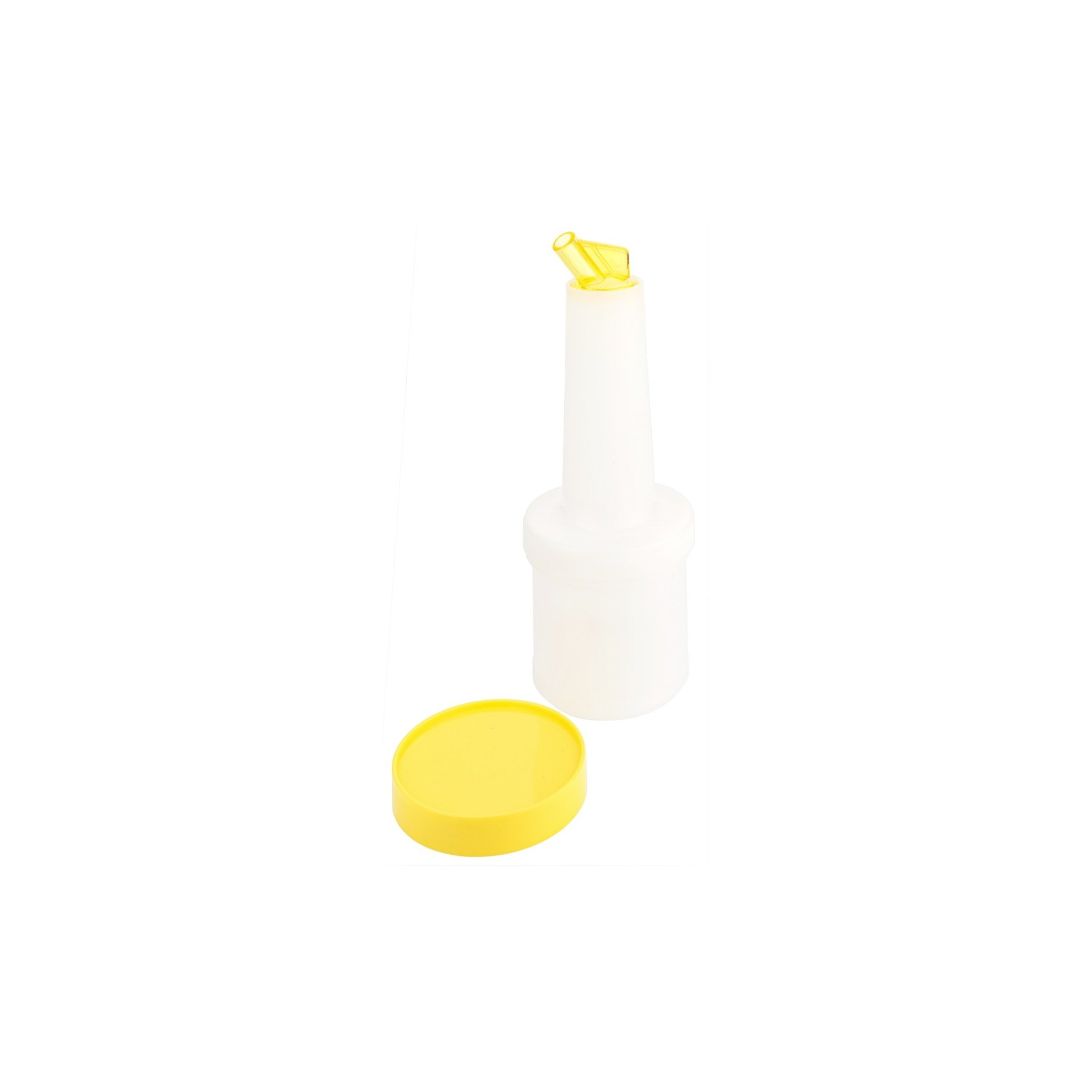 Dosier- und Vorratsflasche gelb / 0,5 l