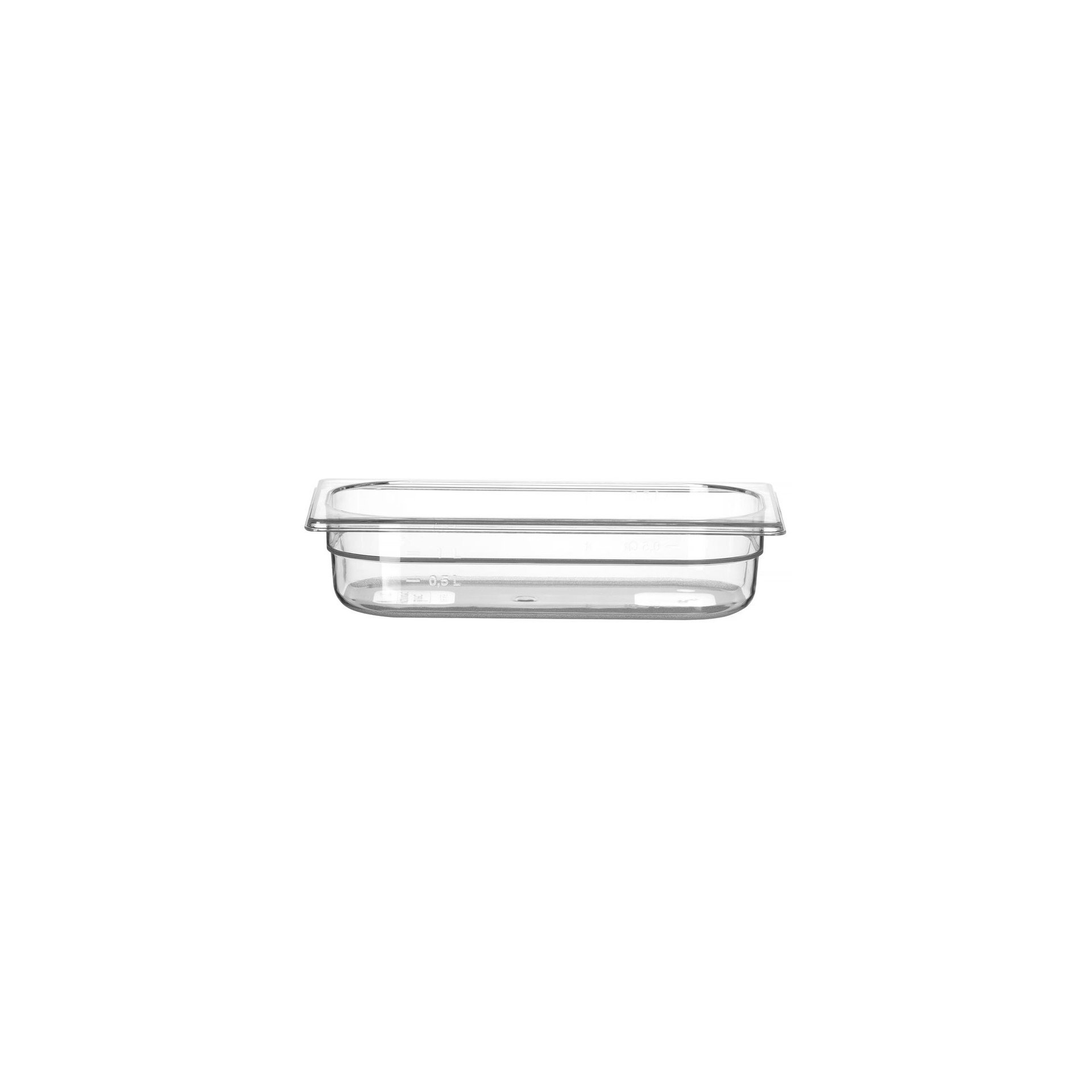 Gastronorm-Behälter 1/3, Profi Line, GN 1/3, 2,5L, Transparent, 325x176x(H)65mm