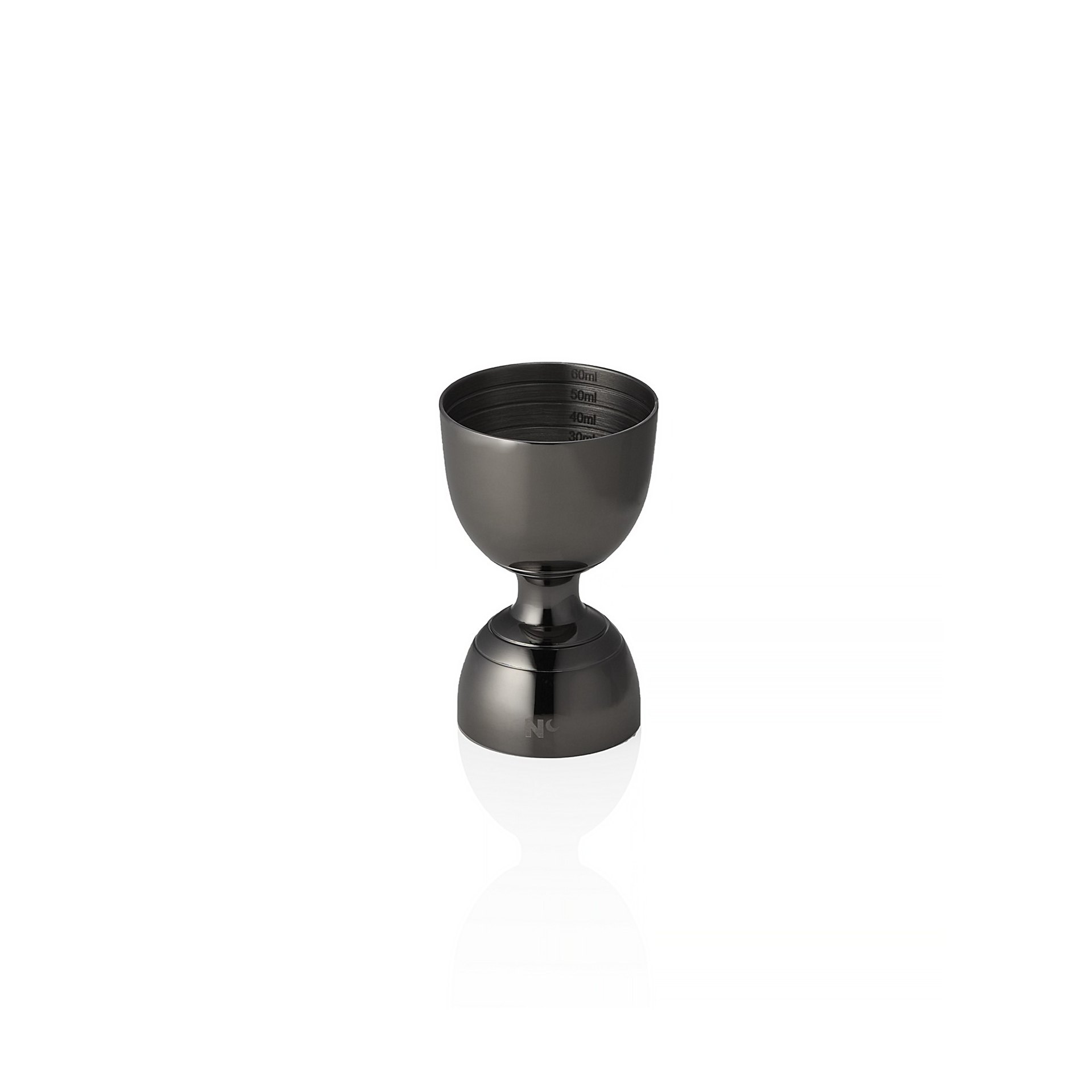 Jigger Rim Bell NOCTURN, Ø 5 cm, Höhe 8 cm, gun metal