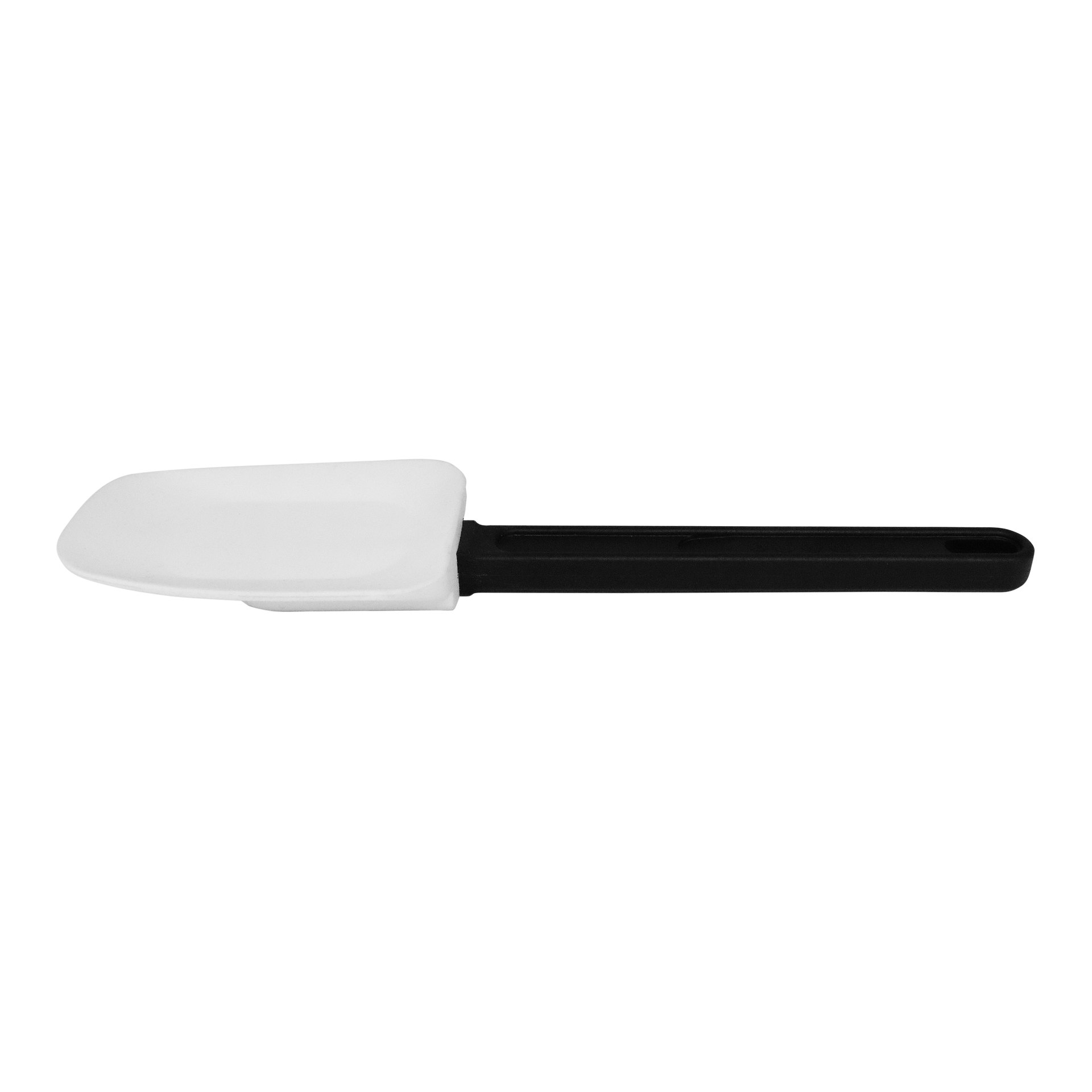 Stielschaber-Löffel weiss/schwarz 250 mm Stielschaber-Löffel weiss/schwarz 250 mm