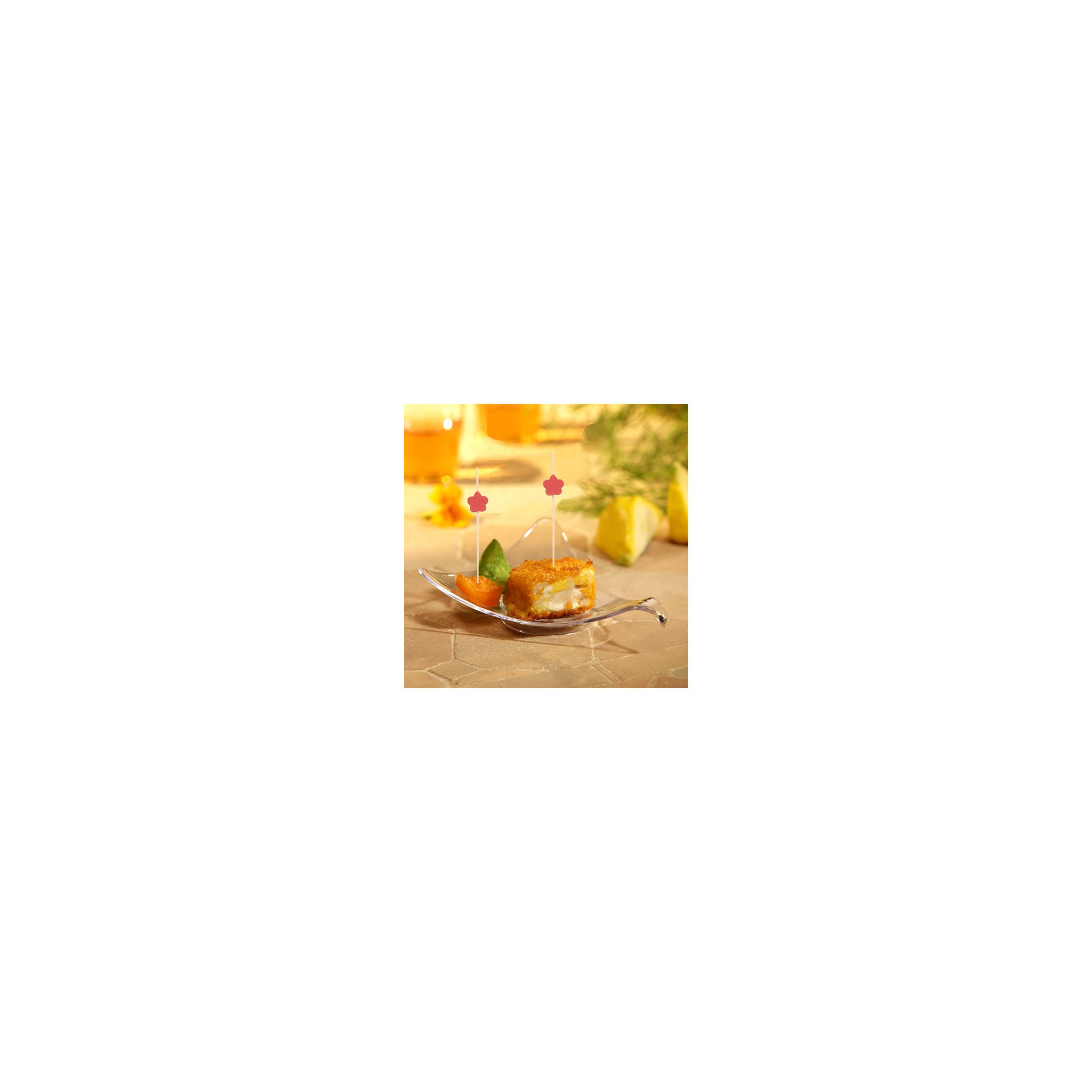 Fingerfood - Picker 7 cm "Flower"
