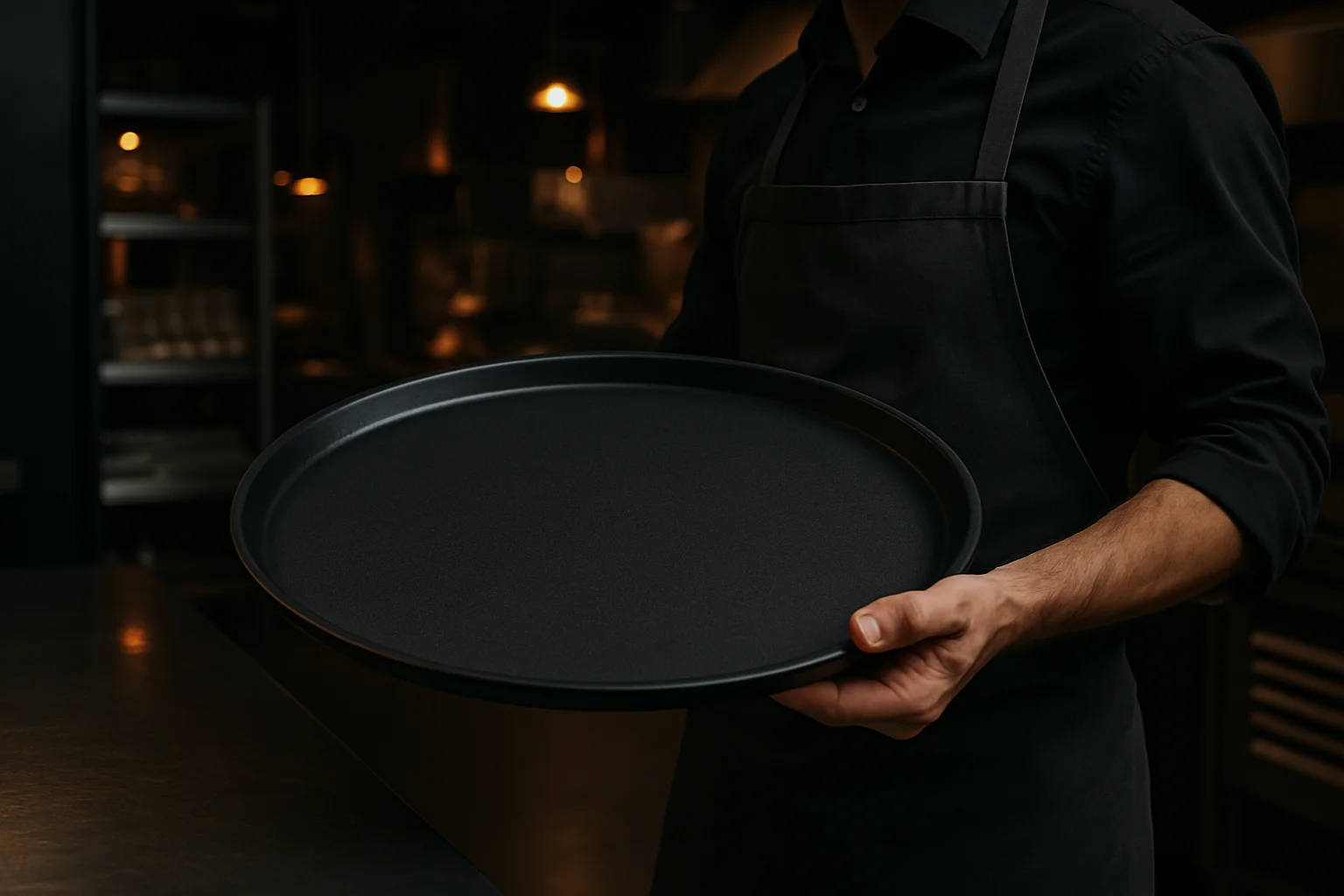 Gastro-Serviertablett mit rutschfester Oberfläche