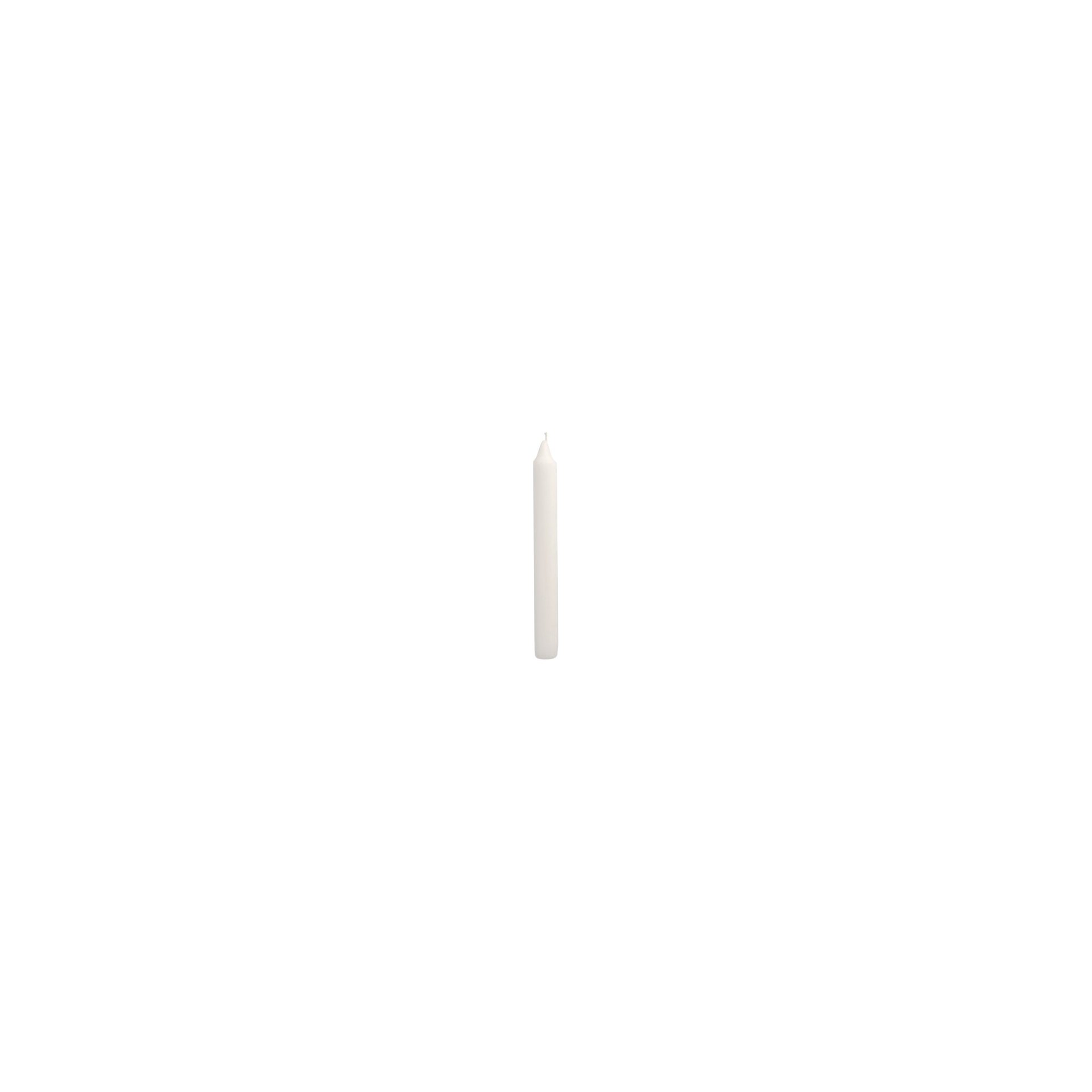 Tafelkerzen Ø 2,1 cm · 19,6 cm weiss