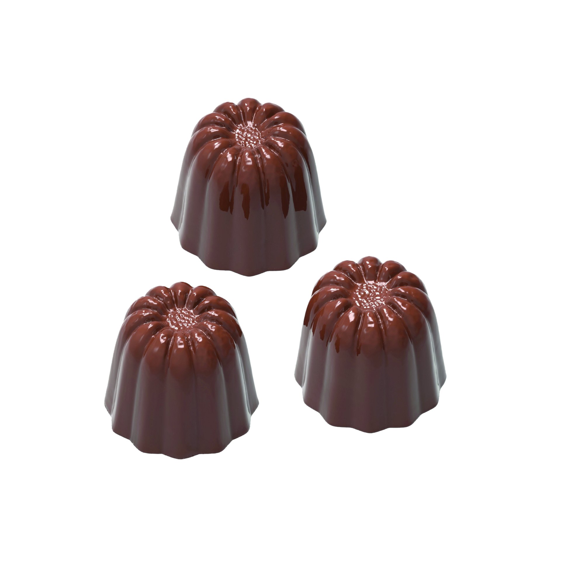 Schokoladen Form - Cannelé