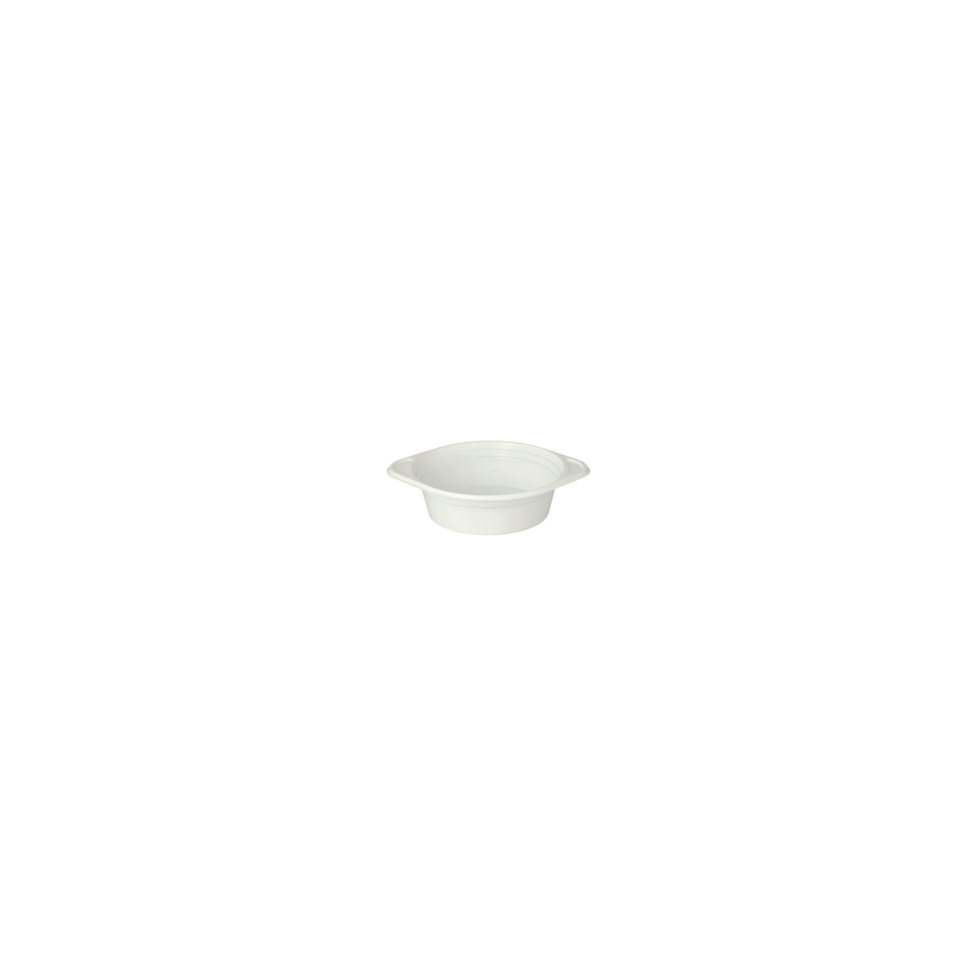 Suppenschalen, PP rund 500 ml Ø 15,6 cm · 4,5 cm weiss mit Anfasser Suppenschalen, PP rund 500 ml Ø 15,6 cm · 4,5 cm weiss mit Anfasser
