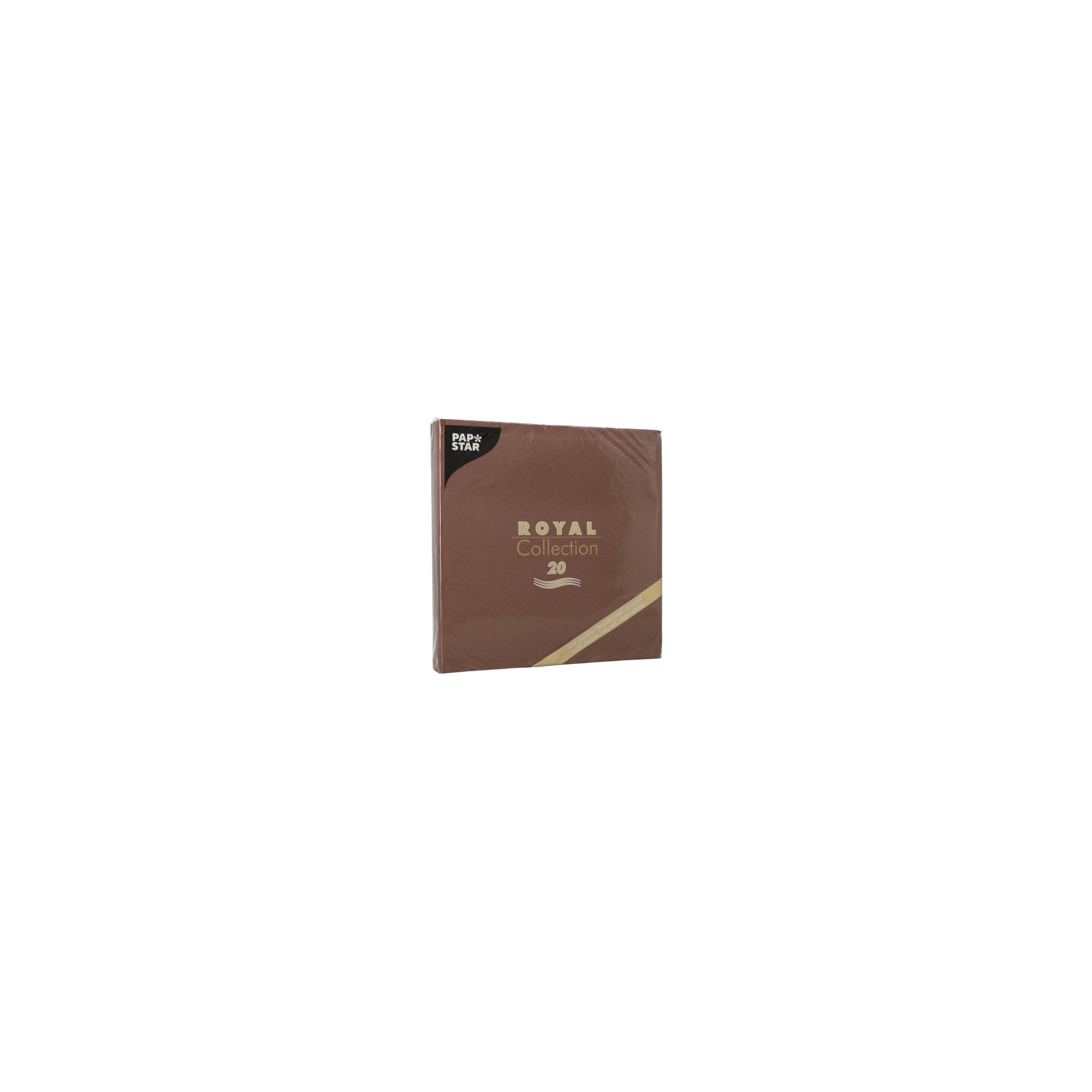 papstar-10759-servietten-royal-collection-1-4-falz-40cmx40cm-braun-3 Servietten "ROYAL Collection" 1/4-Falz 40 cm x 40 cm braun