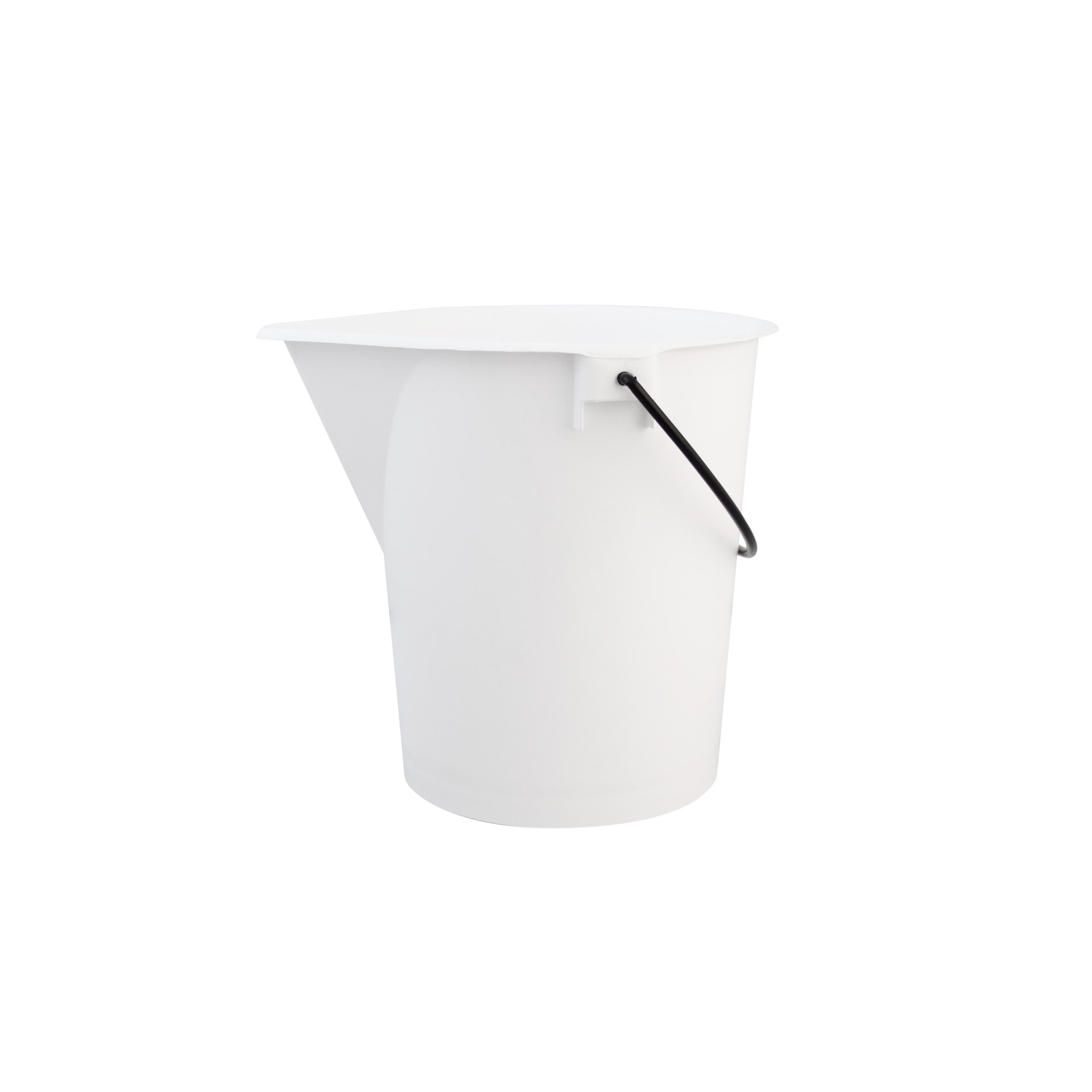 Eimer 15 Liter, LDPE, weiß