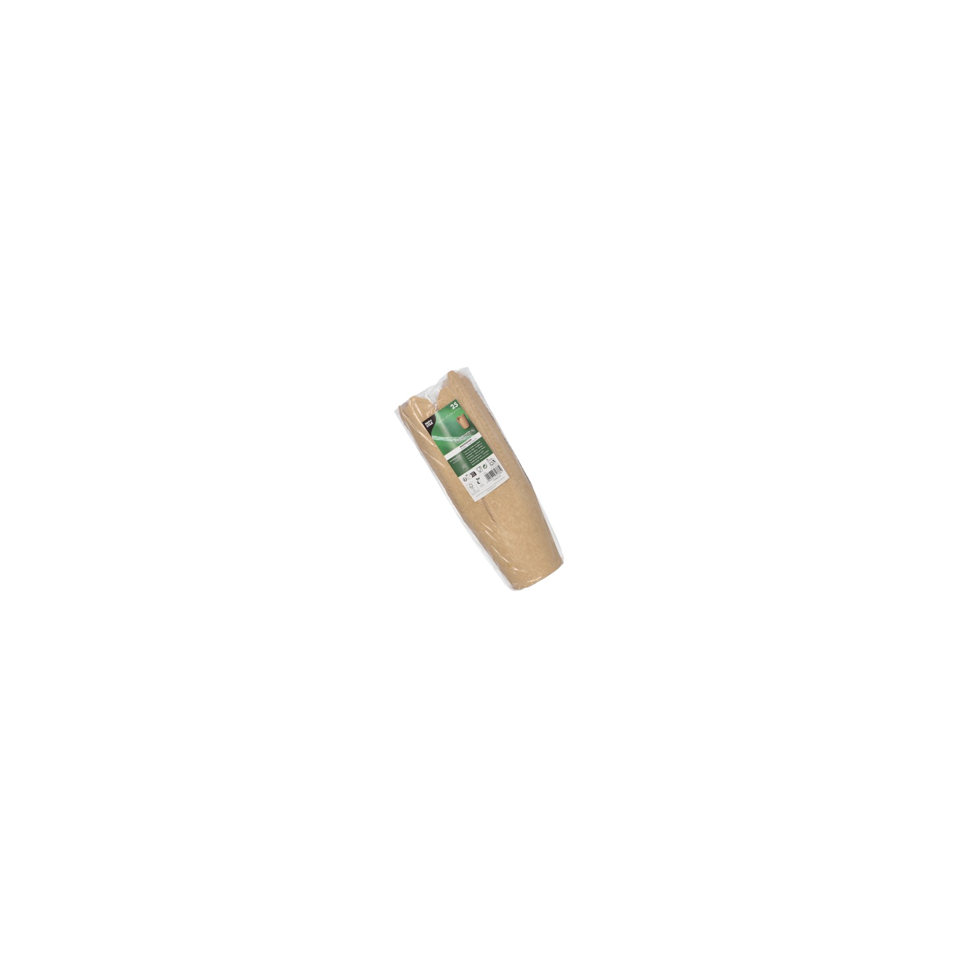 Snackboxen, Pappe rund 550 ml 9,7 cm x 8,6 cm x 7,4 cm braun
