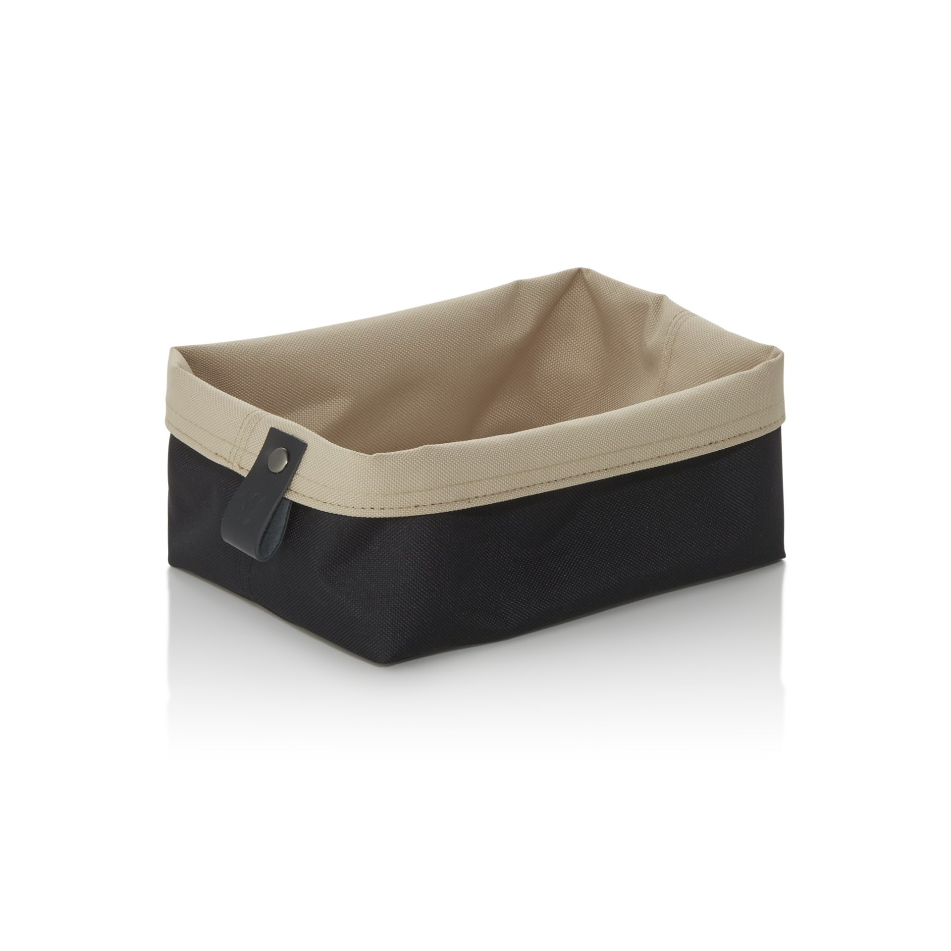 Brottasche FLIP TETRON, 20 x 14 x 9 cm, light grey/light khaki, Tetron