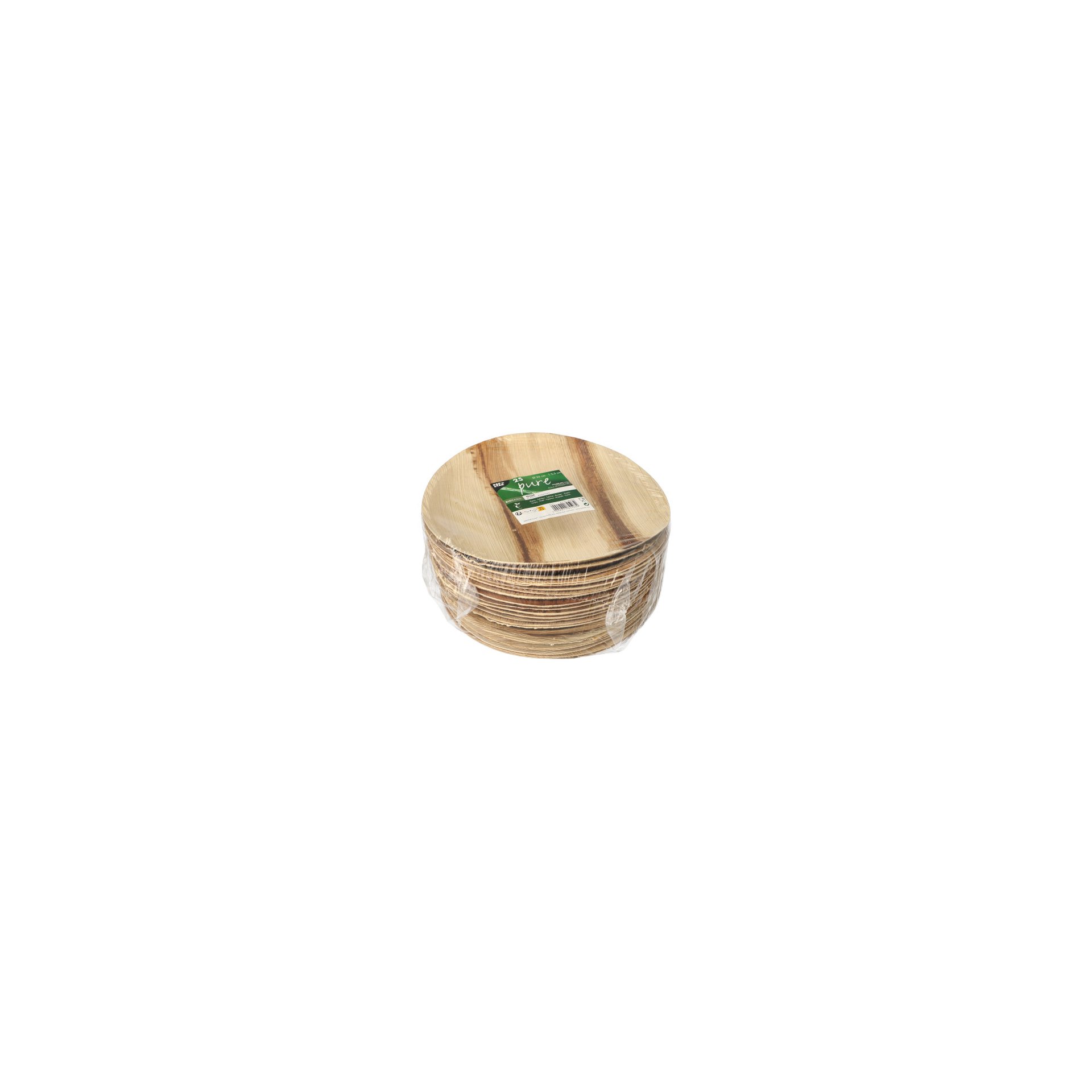 Teller, Palmblatt "pure" rund Ø 23 cm · 2,5 cm Teller, Palmblatt "pure" rund Ø 23 cm · 2,5 cm