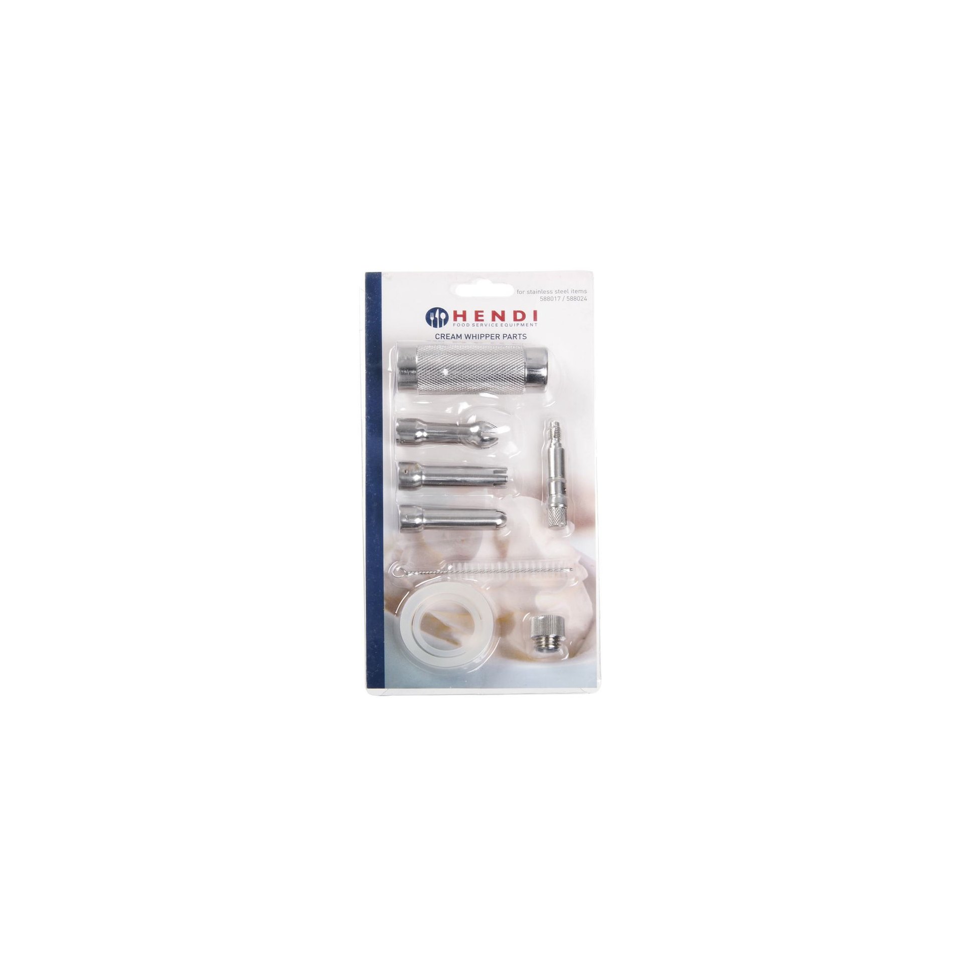 Ersatzteilset für Sahnespender, Kitchen Line, Profi Line, 120x30x(H)240mm Ersatzteilset für Sahnespender, Kitchen Line, Profi Line, 120x30x(H)240mm