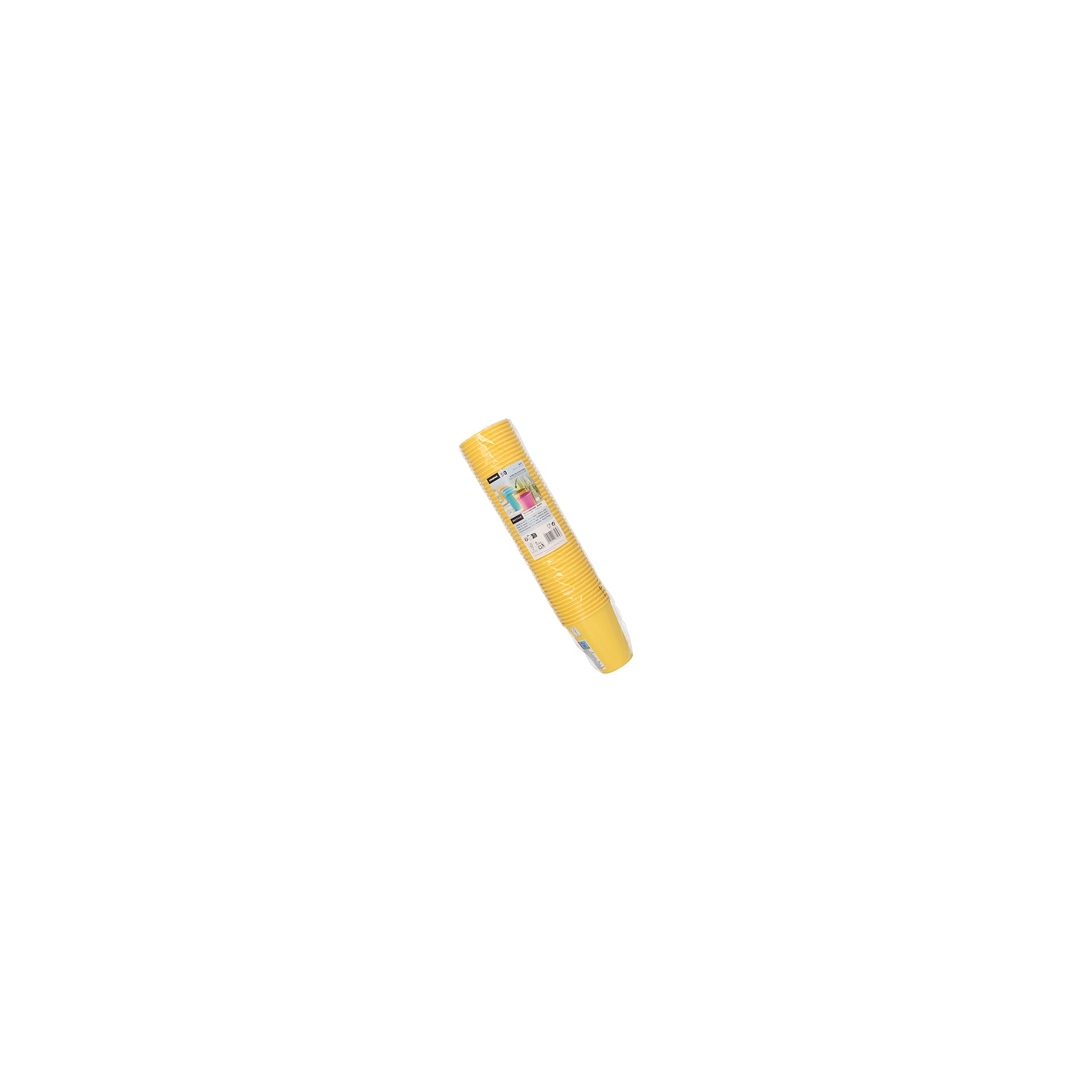 Trinkbecher, Pappe "To Go" 0,2 l Ø 8 cm · 9,2 cm gelb Trinkbecher, Pappe "To Go" 0,2 l Ø 8 cm · 9,2 cm gelb